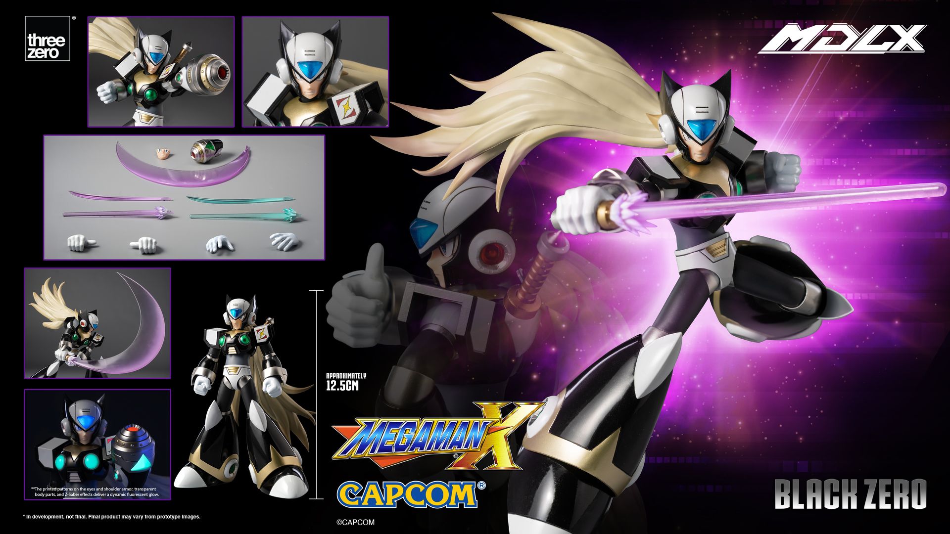 SPECIAL ORDER threezero - MDLX - Mega Man - Black Zero [LIMITED] [JP]