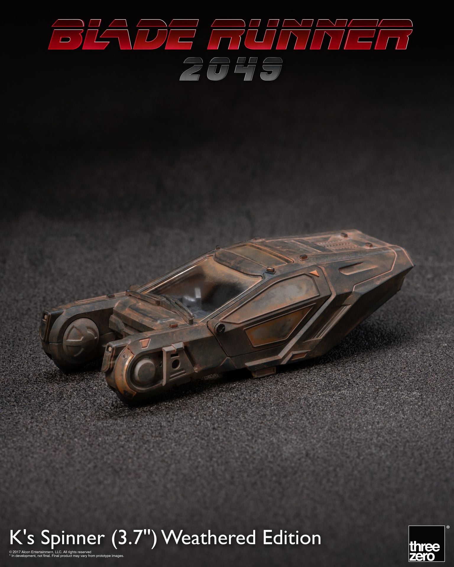SPECIAL ORDER threezero - Blade Runner 2049 - K's Spinner: Weathered Edition [LIMITED] [JP]