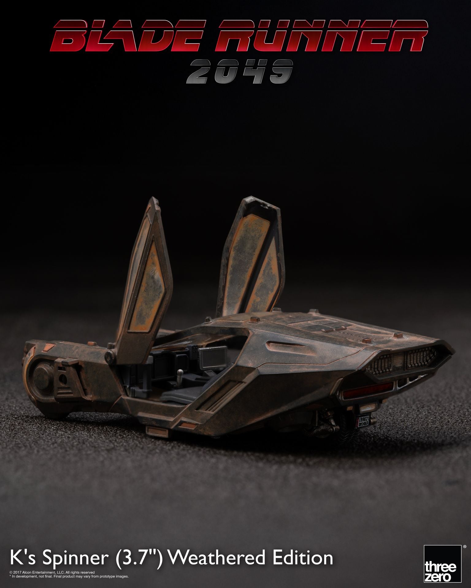 SPECIAL ORDER threezero - Blade Runner 2049 - K's Spinner: Weathered Edition [LIMITED] [JP]