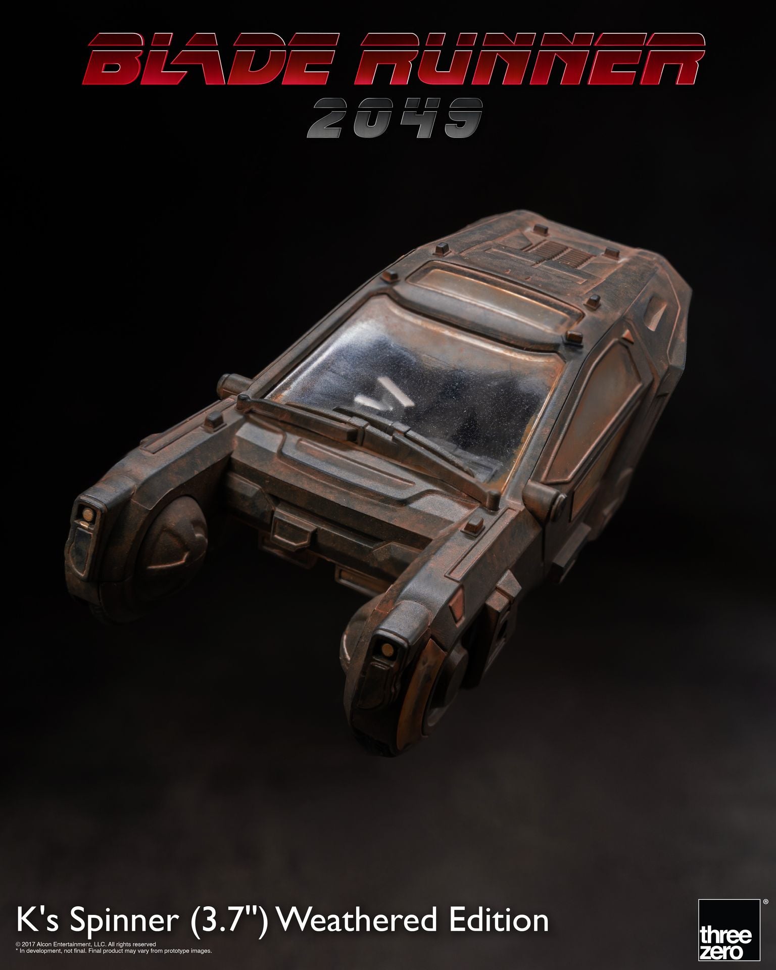 SPECIAL ORDER threezero - Blade Runner 2049 - K's Spinner: Weathered Edition [LIMITED] [JP]