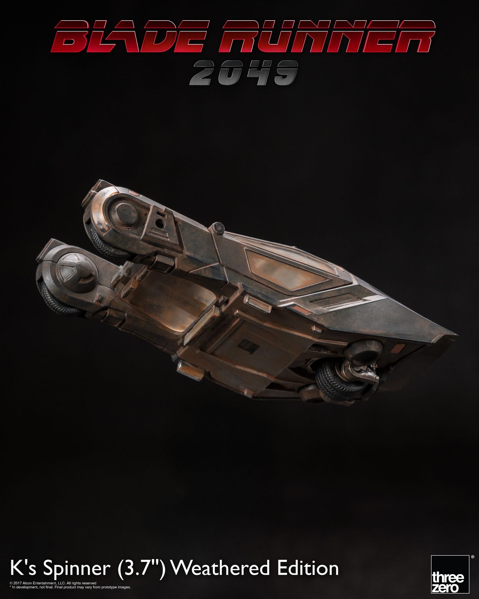 SPECIAL ORDER threezero - Blade Runner 2049 - K's Spinner: Weathered Edition [LIMITED] [JP]