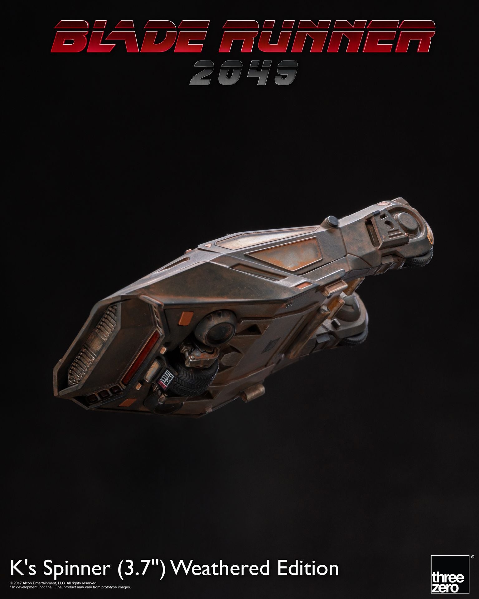 SPECIAL ORDER threezero - Blade Runner 2049 - K's Spinner: Weathered Edition [LIMITED] [JP]