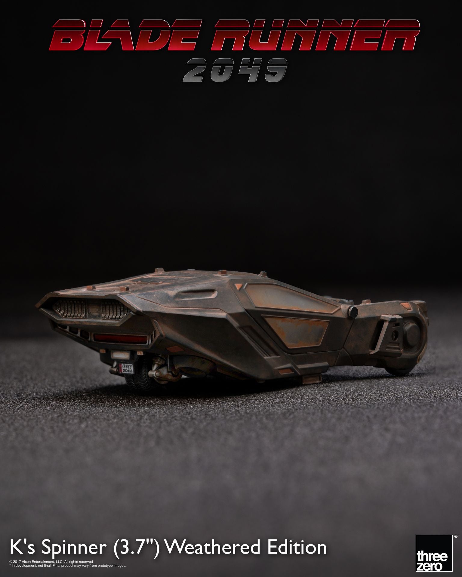 SPECIAL ORDER threezero - Blade Runner 2049 - K's Spinner: Weathered Edition [LIMITED] [JP]