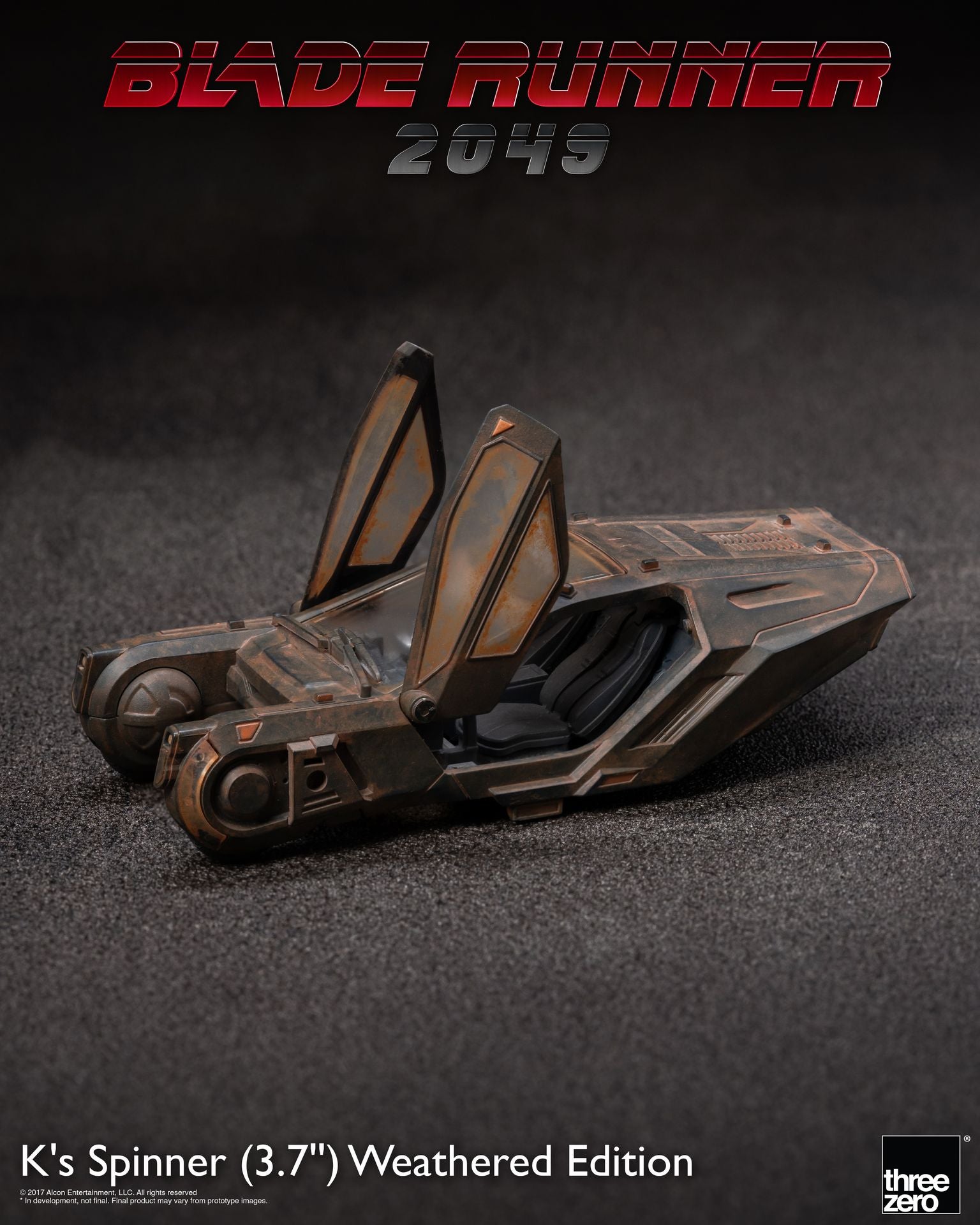 SPECIAL ORDER threezero - Blade Runner 2049 - K's Spinner: Weathered Edition [LIMITED] [JP]