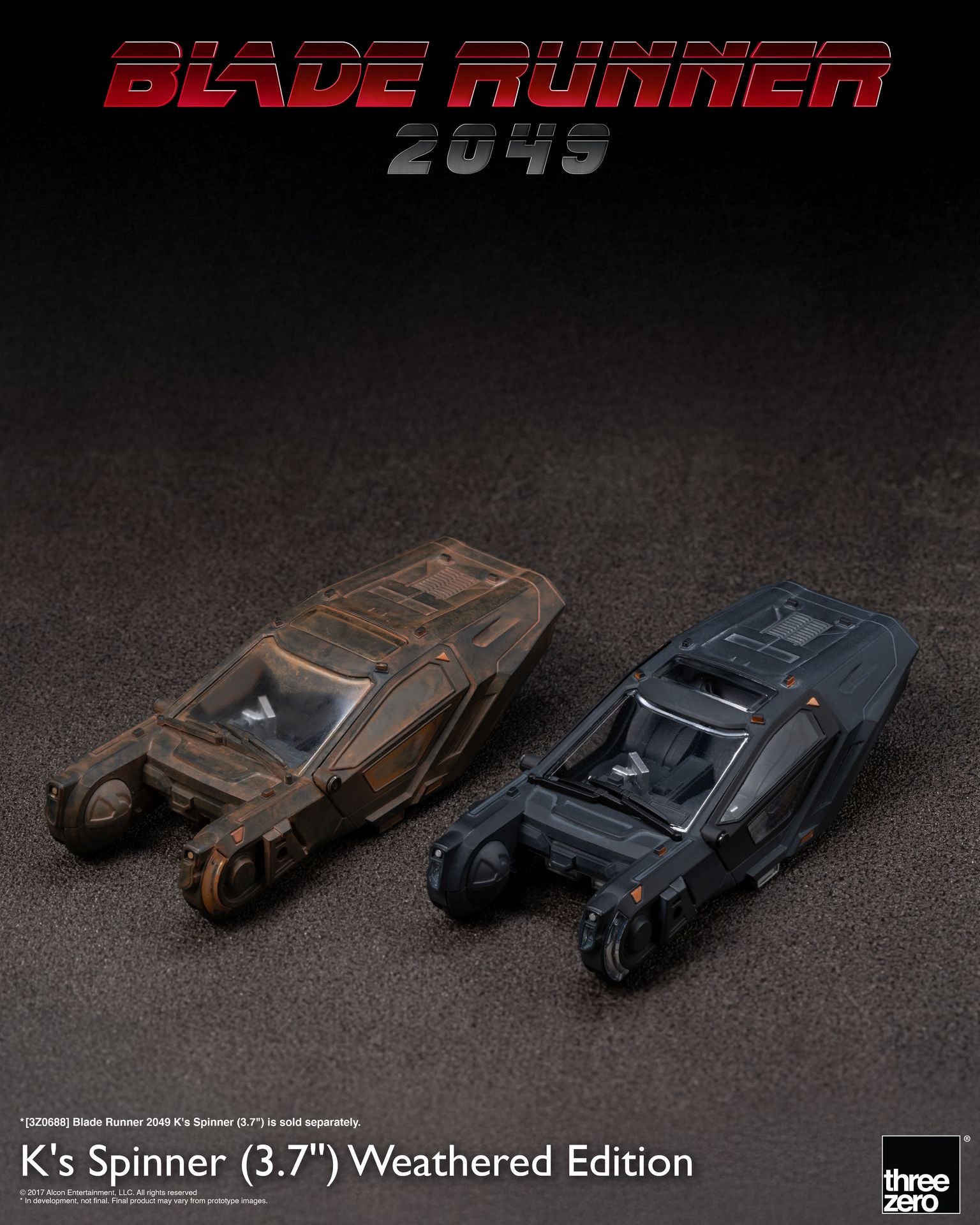 SPECIAL ORDER threezero - Blade Runner 2049 - K's Spinner: Weathered Edition [LIMITED] [JP]