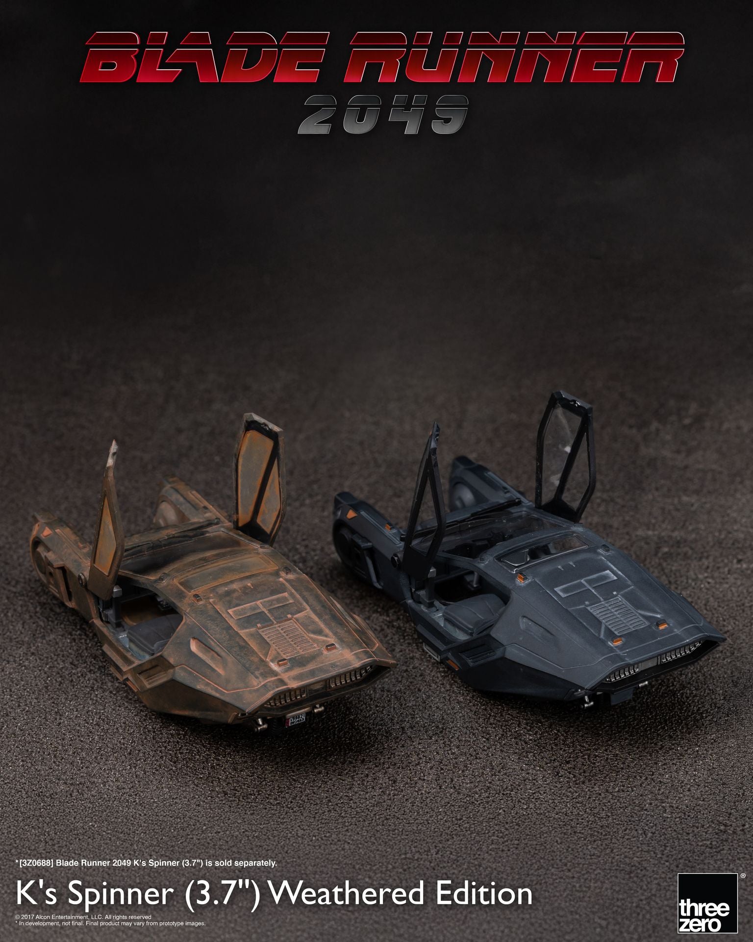 SPECIAL ORDER threezero - Blade Runner 2049 - K's Spinner: Weathered Edition [LIMITED] [JP]