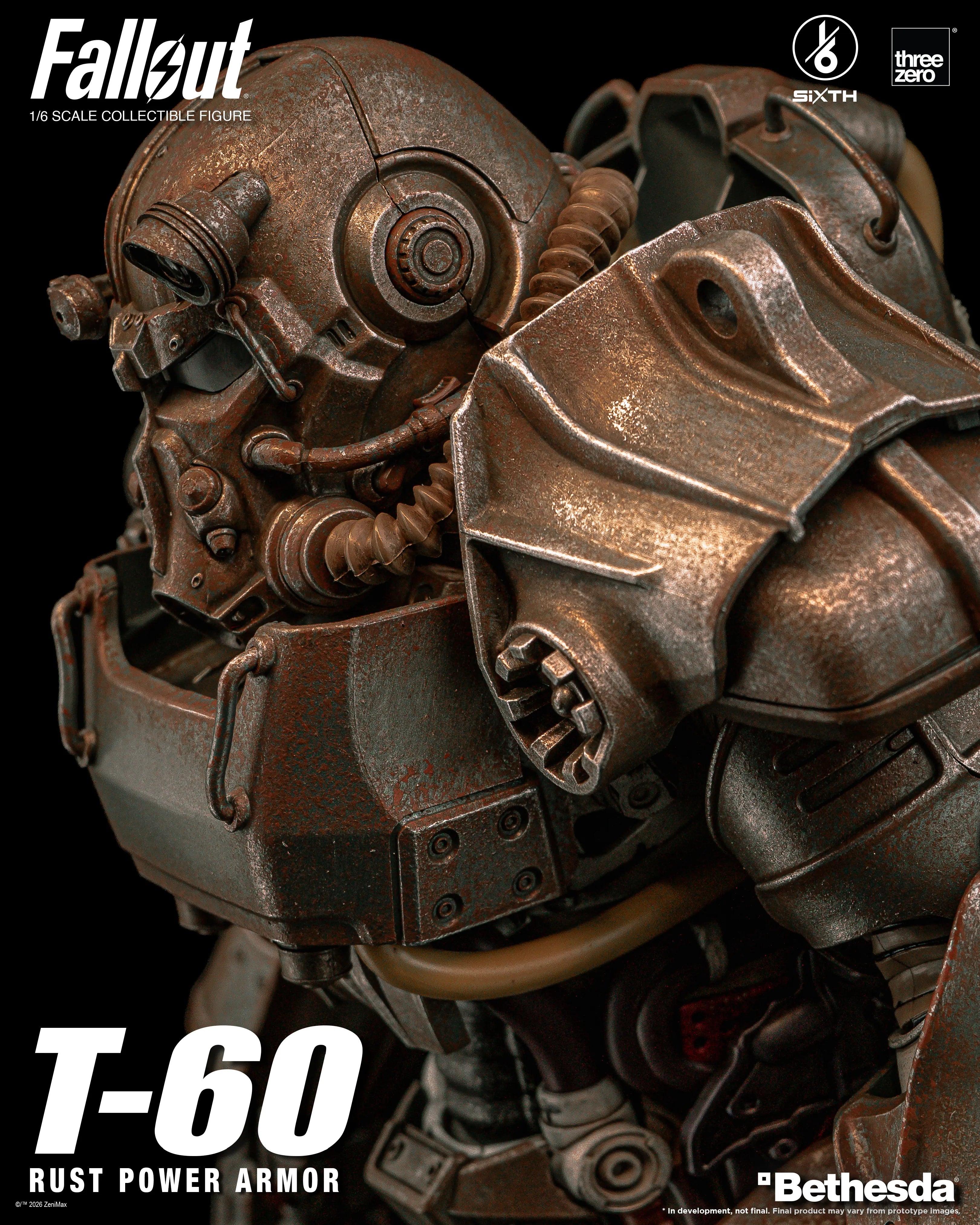 SPECIAL ORDER threezero - Fallout - T-60 Rust Power Armor 1/6 [JP]