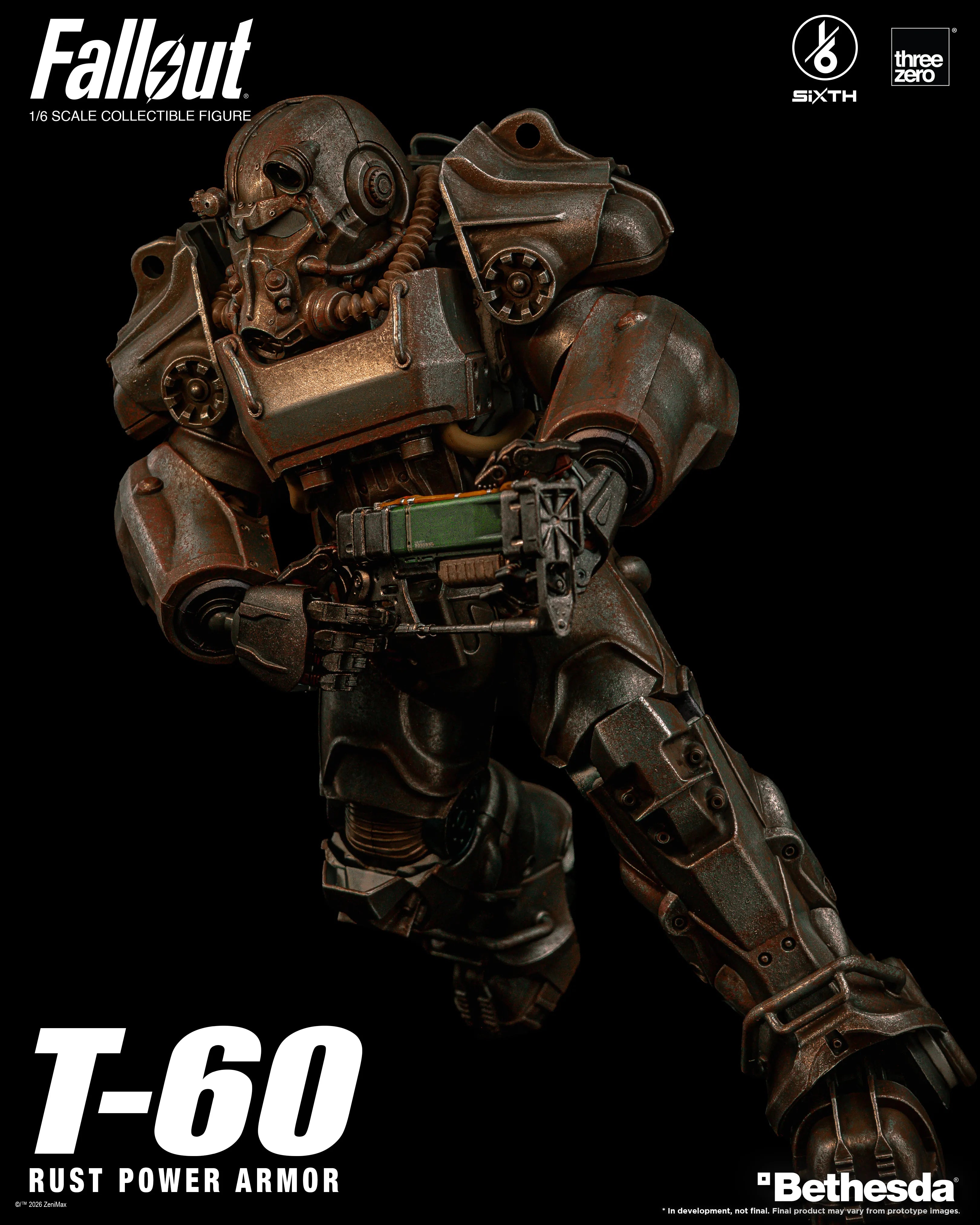 SPECIAL ORDER threezero - Fallout - T-60 Rust Power Armor 1/6 [JP]