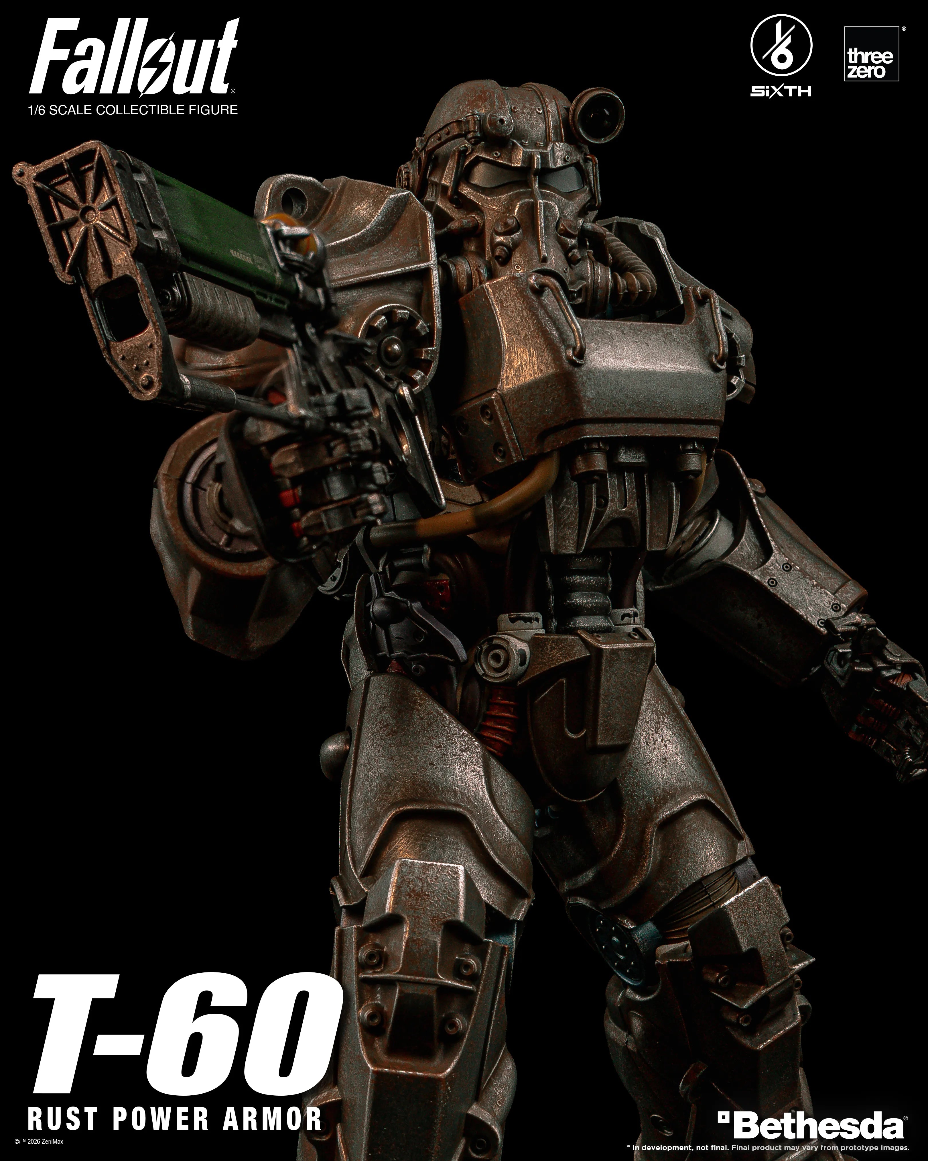 SPECIAL ORDER threezero - Fallout - T-60 Rust Power Armor 1/6 [JP]