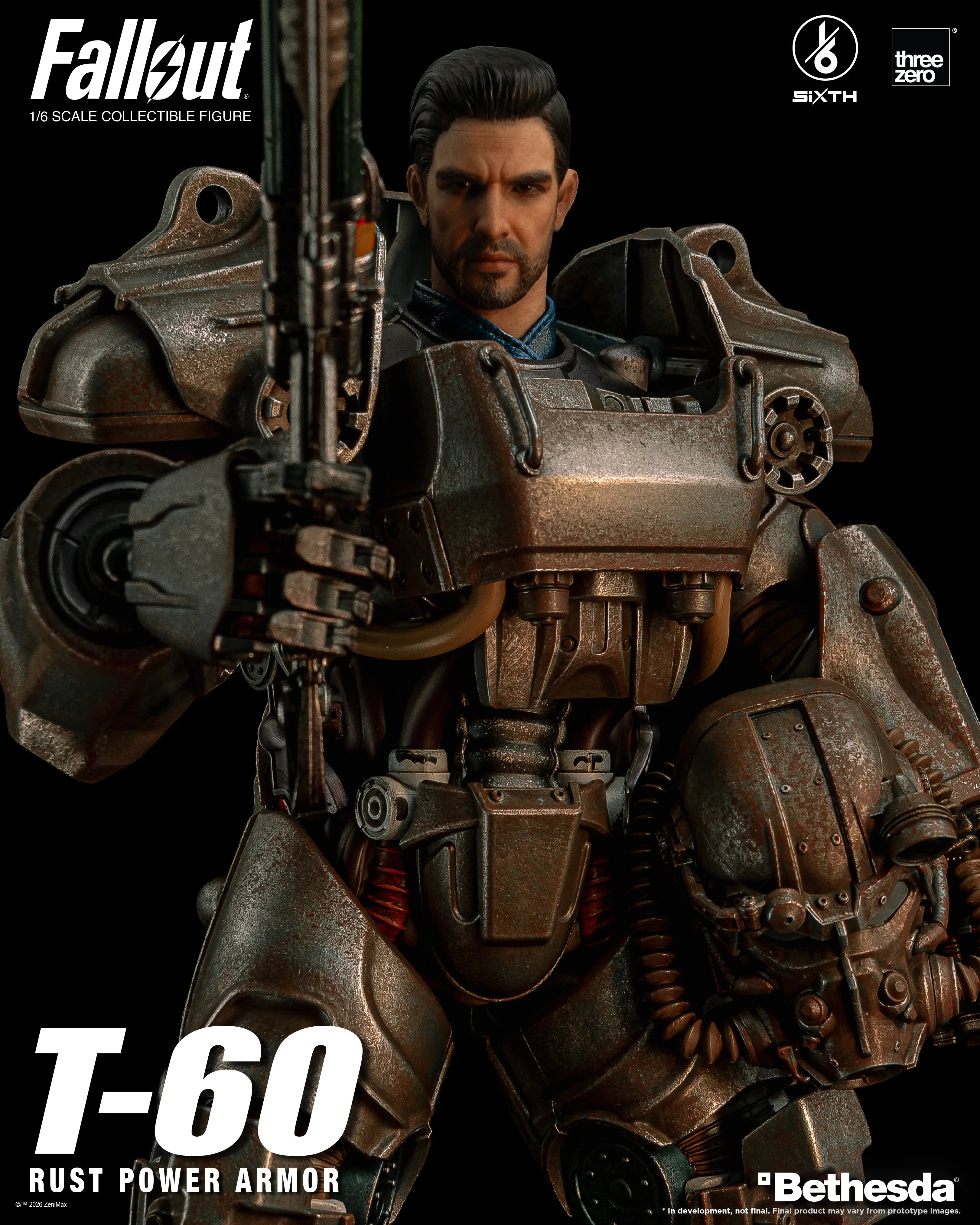 SPECIAL ORDER threezero - Fallout - T-60 Rust Power Armor 1/6 [JP]
