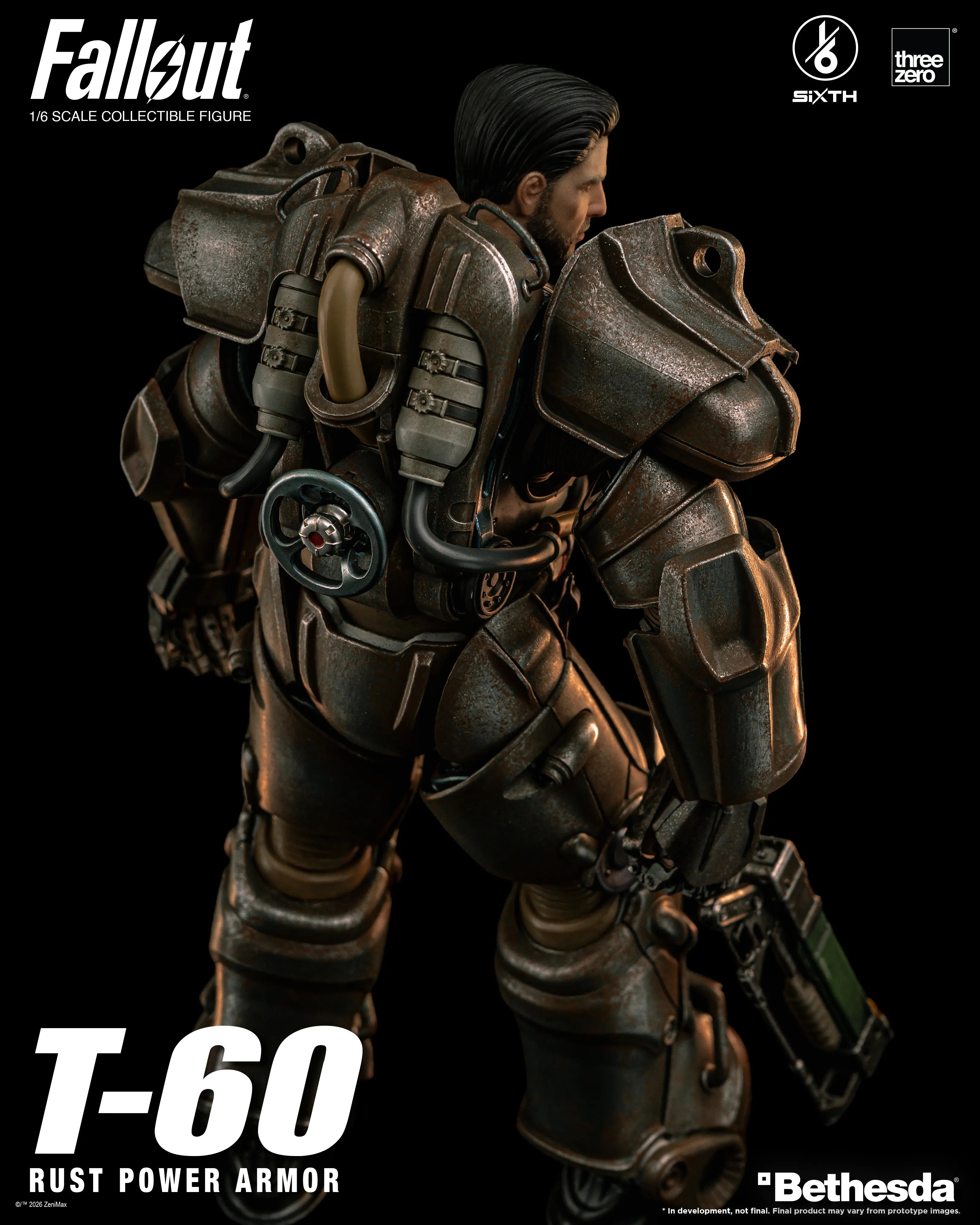 SPECIAL ORDER threezero - Fallout - T-60 Rust Power Armor 1/6 [JP]