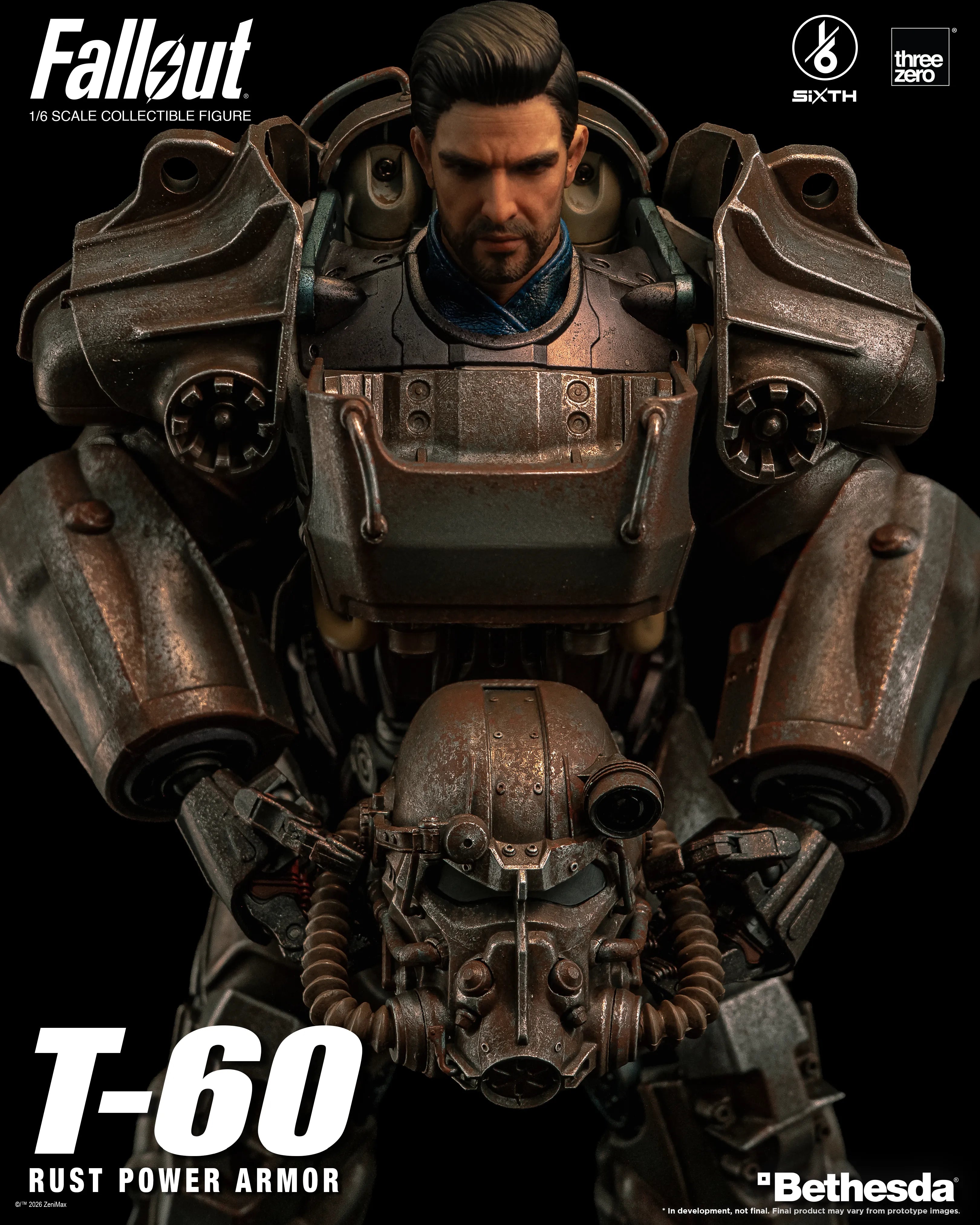 SPECIAL ORDER threezero - Fallout - T-60 Rust Power Armor 1/6 [JP]