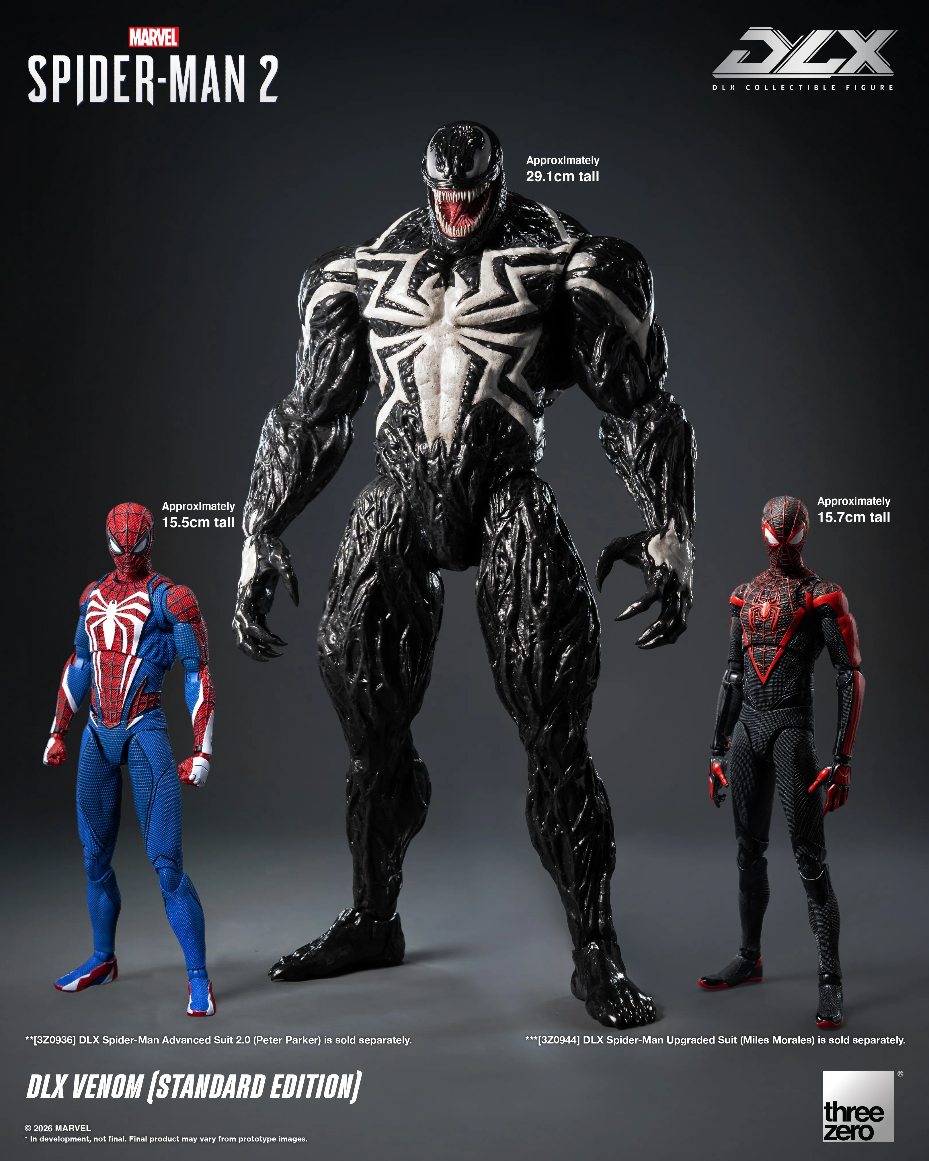 SPECIAL ORDER threezero - DLX - Marvel’s Spider-Man 2 - Venom [JP]