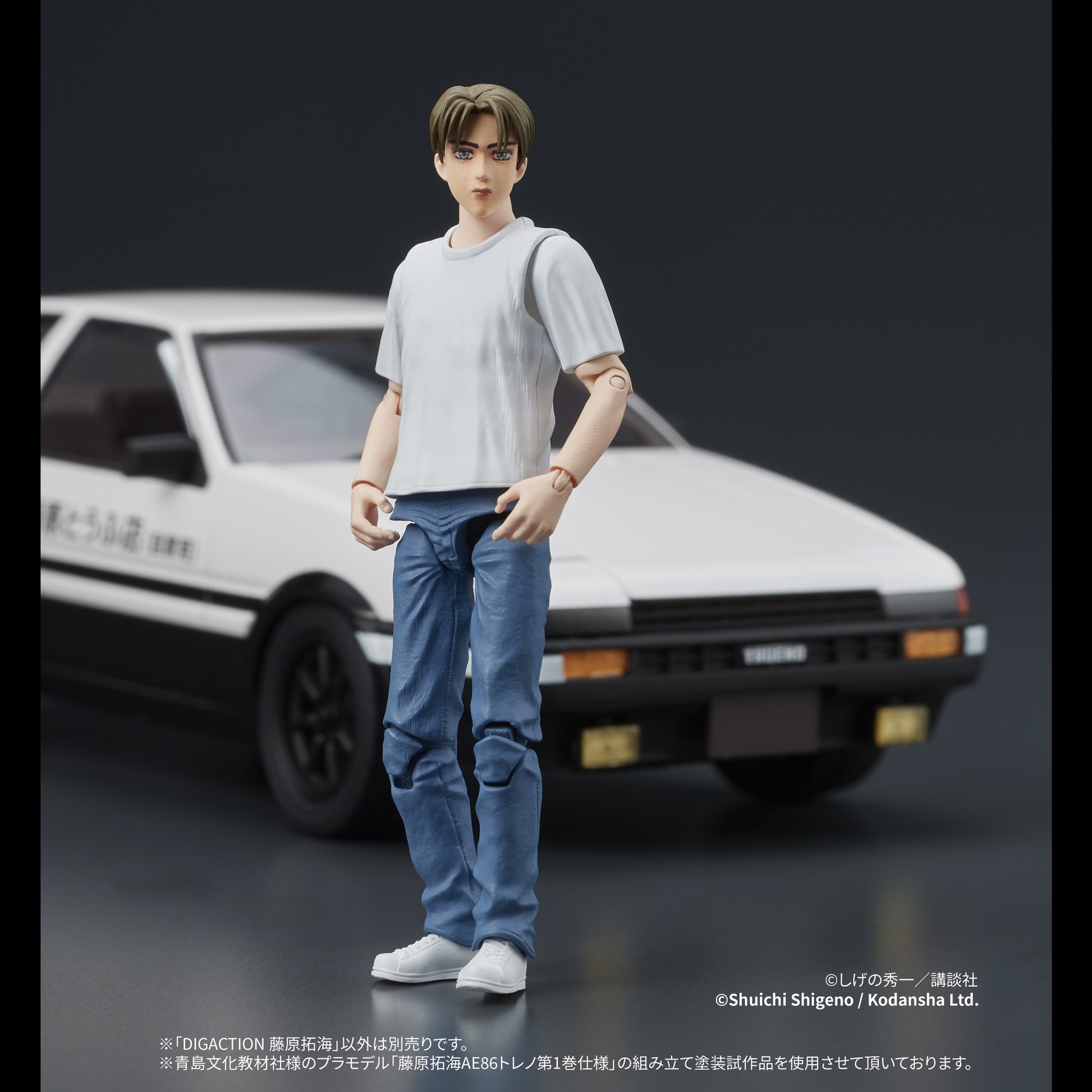 PRE-ORDER DIG - DIGACTION - Initial D - Takumi Fujiwara 1/24