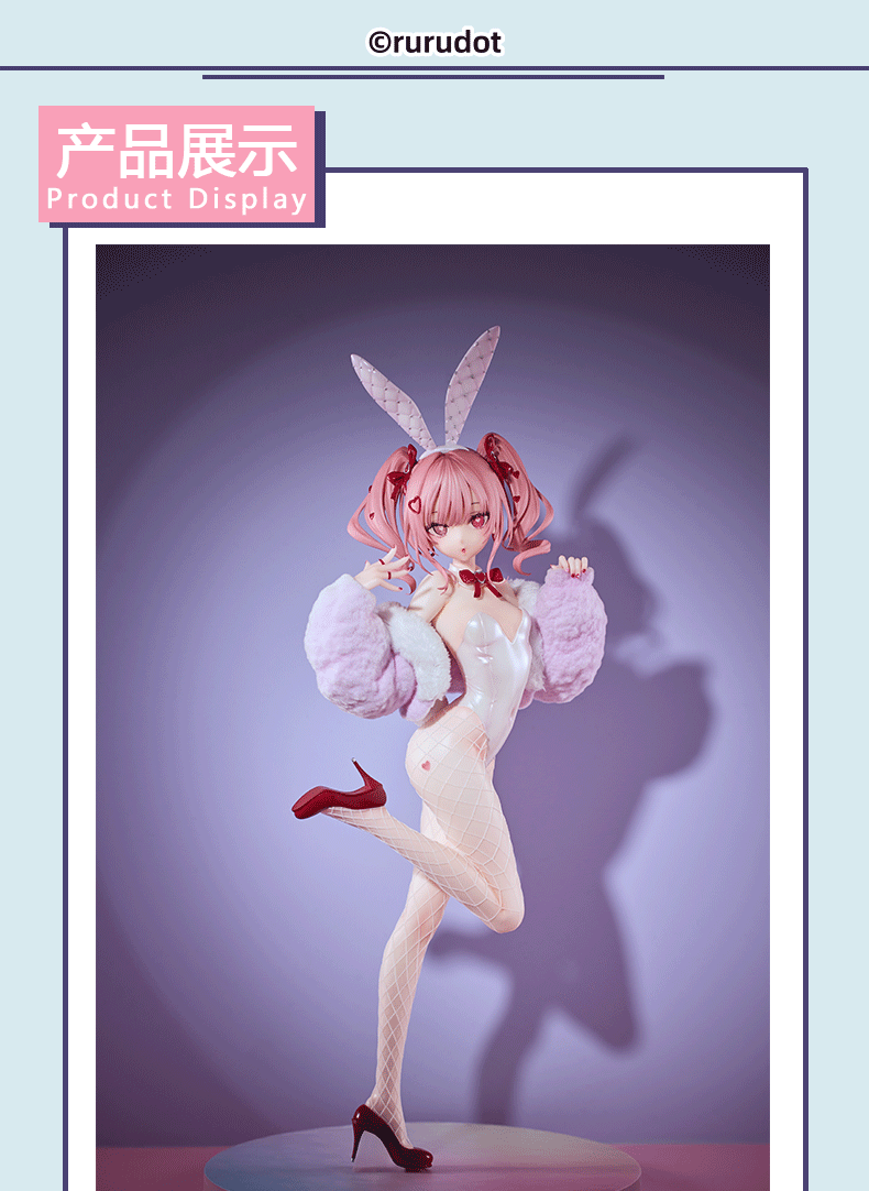 PRE-ORDER Fingle Toy - Rabbi: LOVEIT Ver. Illustrated by rurudo 1/6