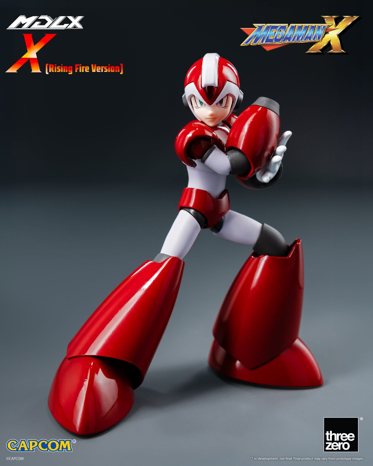 PRE-ORDER threezero - MDLX - Megaman X - Megaman X: Rising Fire Ver.