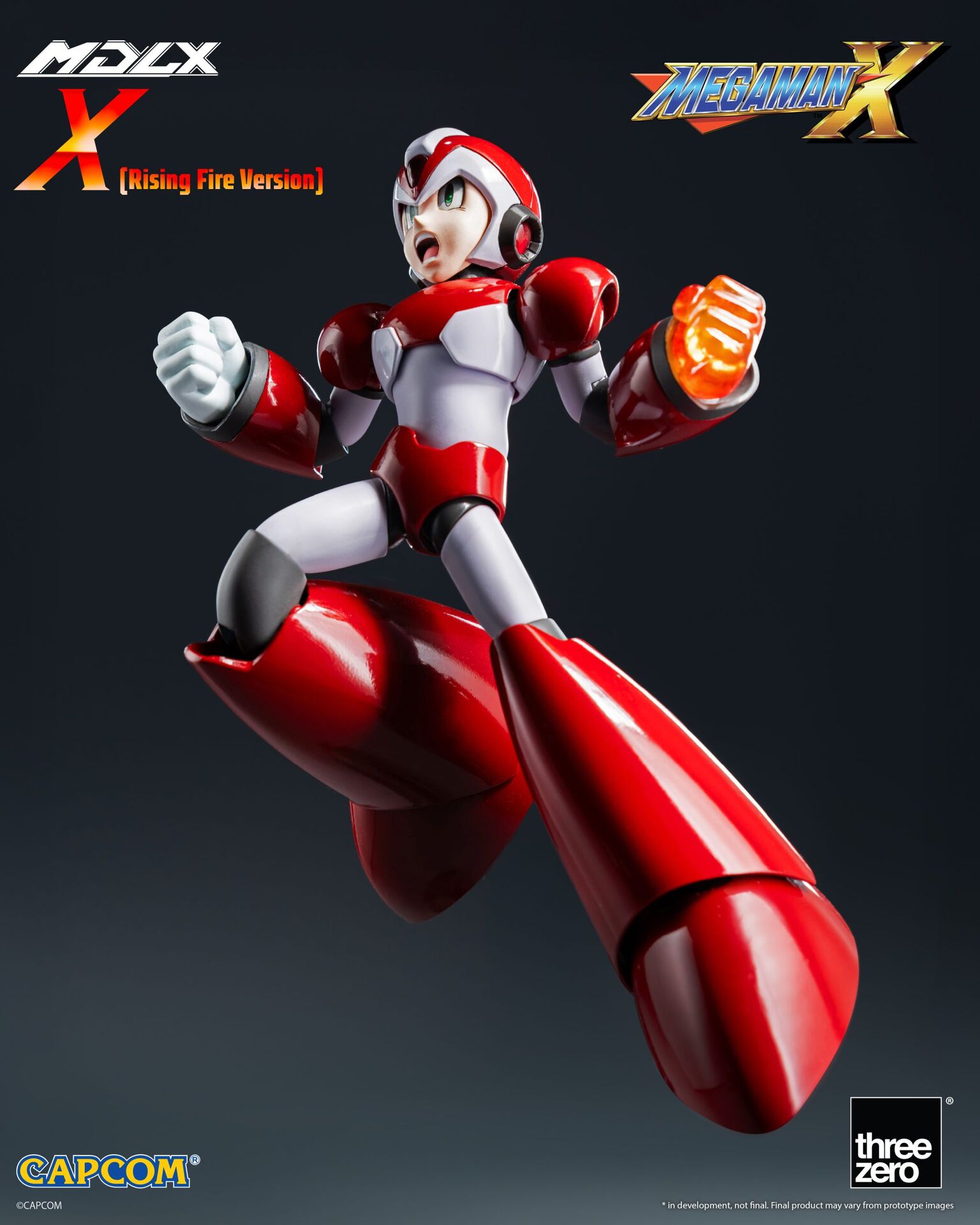 PRE-ORDER threezero - MDLX - Megaman X - Megaman X: Rising Fire Ver.