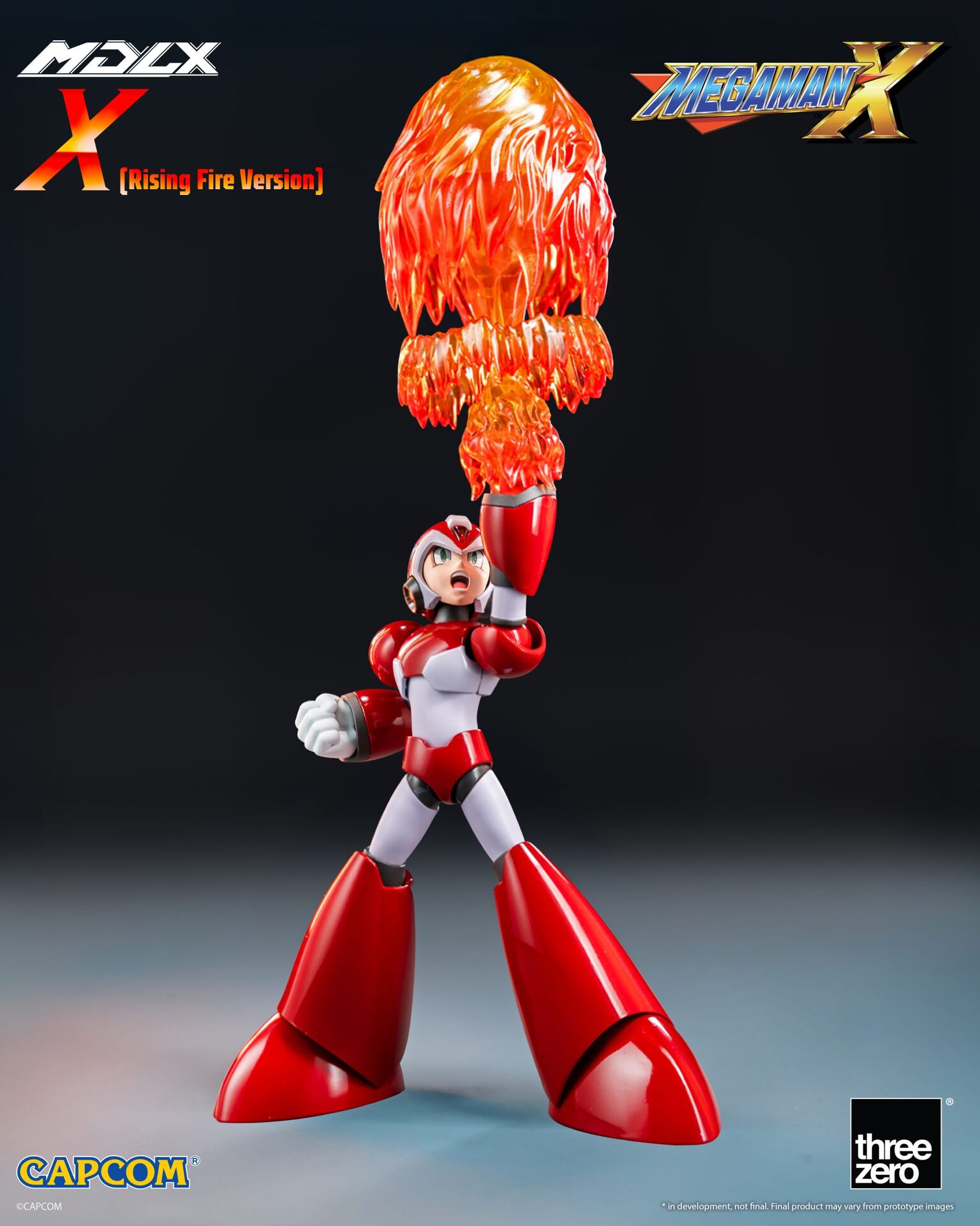 PRE-ORDER threezero - MDLX - Megaman X - Megaman X: Rising Fire Ver.
