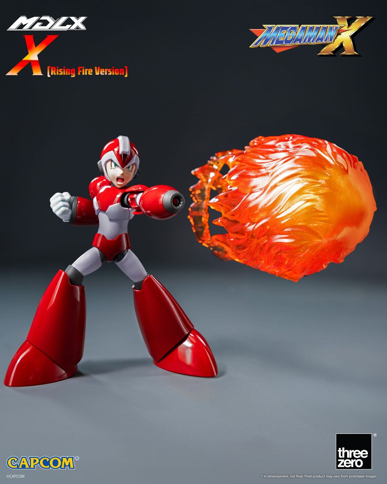 PRE-ORDER threezero - MDLX - Megaman X - Megaman X: Rising Fire Ver.