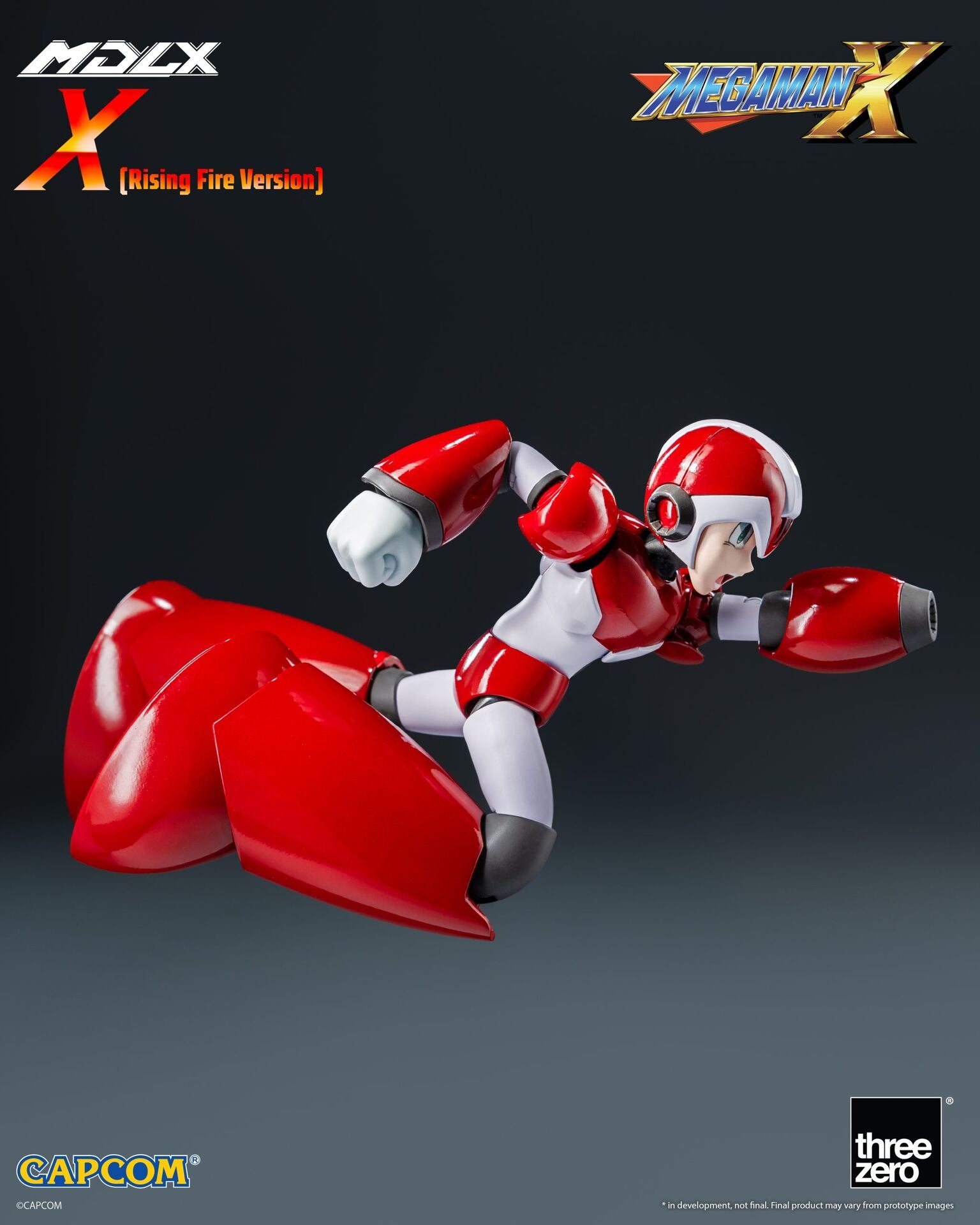 PRE-ORDER threezero - MDLX - Megaman X - Megaman X: Rising Fire Ver.