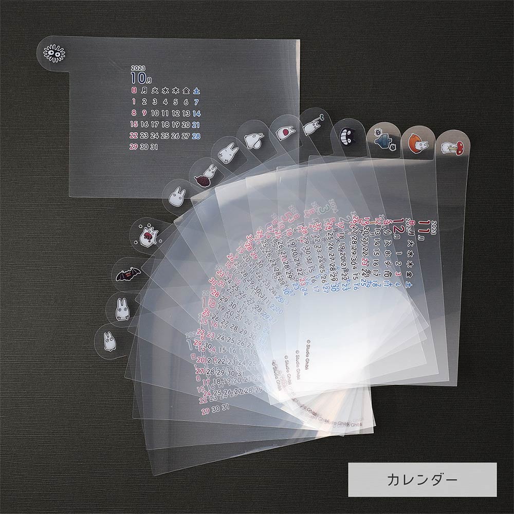 SPECIAL ORDER My Neighbor Totoro 2024 Diorama Calendar: Under the Eaves of the Kusakabe Family