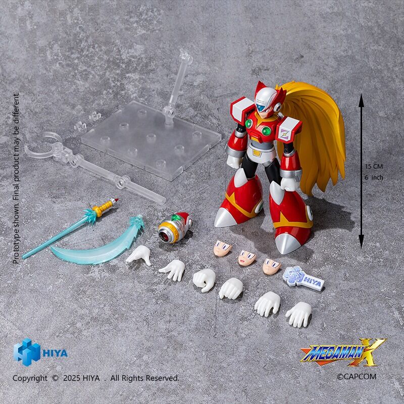 ADV OFFER Hiya Toys - Exquisite Basic - Mega Man X - Zero