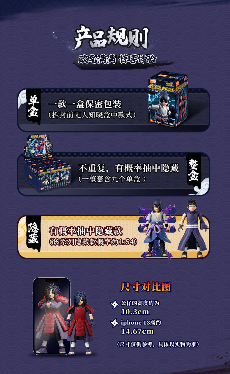 IN-STOCK Blokees - Naruto Shippuden Galaxy Version 04 GV-04 - War Begins
