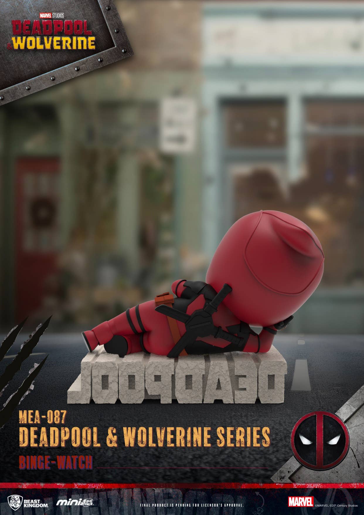 SPECIAL ORDER Beast Kingdom - MEA-087 - Deadpool & Wolverine Series - Mini Egg Attack [January 2027] [JP] [Box of 6]
