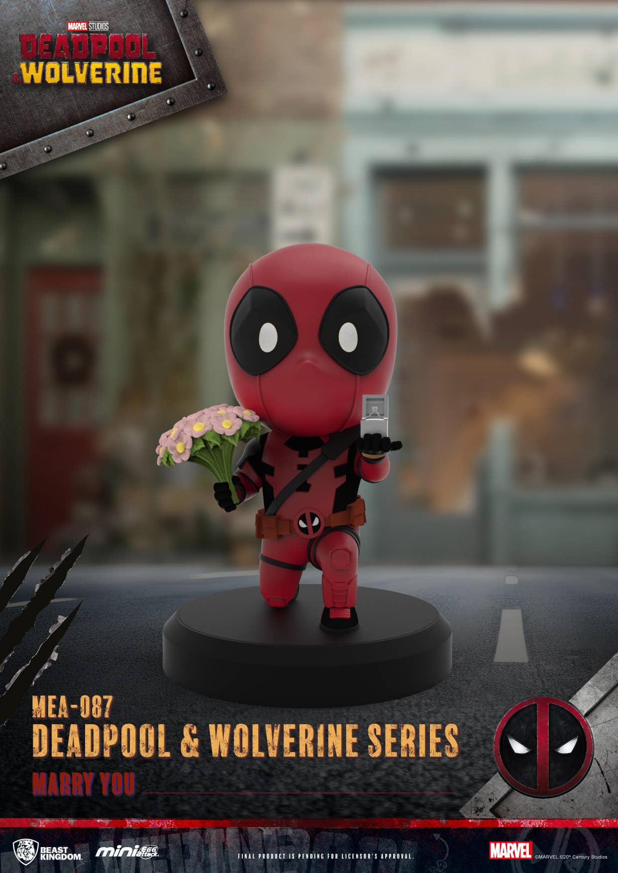 SPECIAL ORDER Beast Kingdom - MEA-087 - Deadpool & Wolverine Series - Mini Egg Attack [January 2027] [JP] [Box of 6]