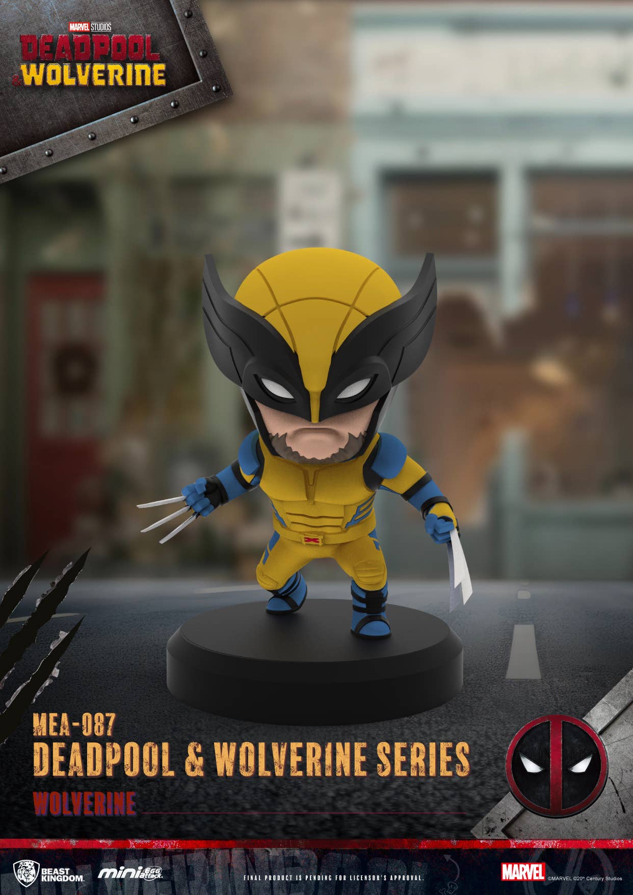 SPECIAL ORDER Beast Kingdom - MEA-087 - Deadpool & Wolverine Series - Mini Egg Attack [January 2027] [JP] [Box of 6]