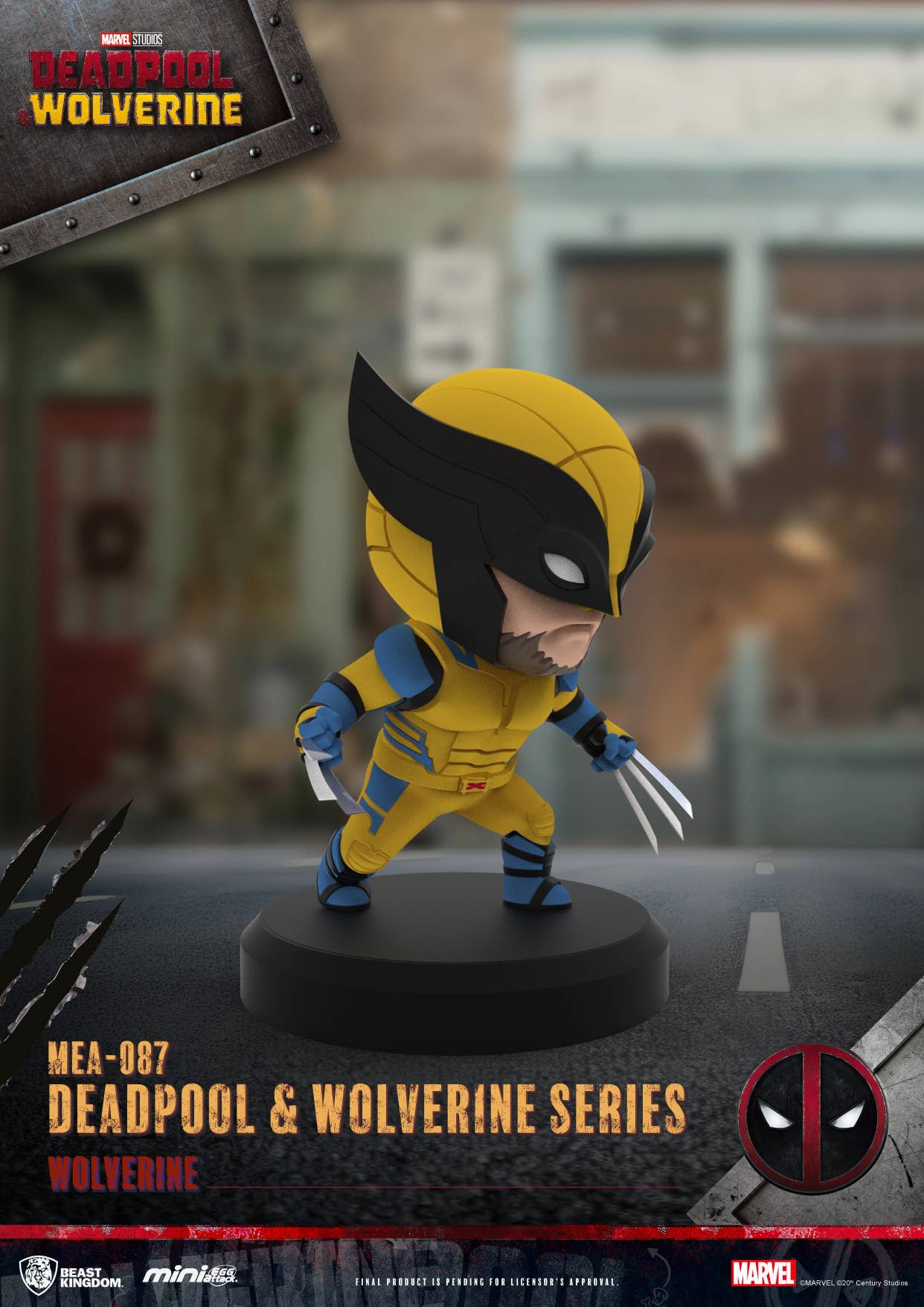 SPECIAL ORDER Beast Kingdom - MEA-087 - Deadpool & Wolverine Series - Mini Egg Attack [January 2027] [JP] [Box of 6]
