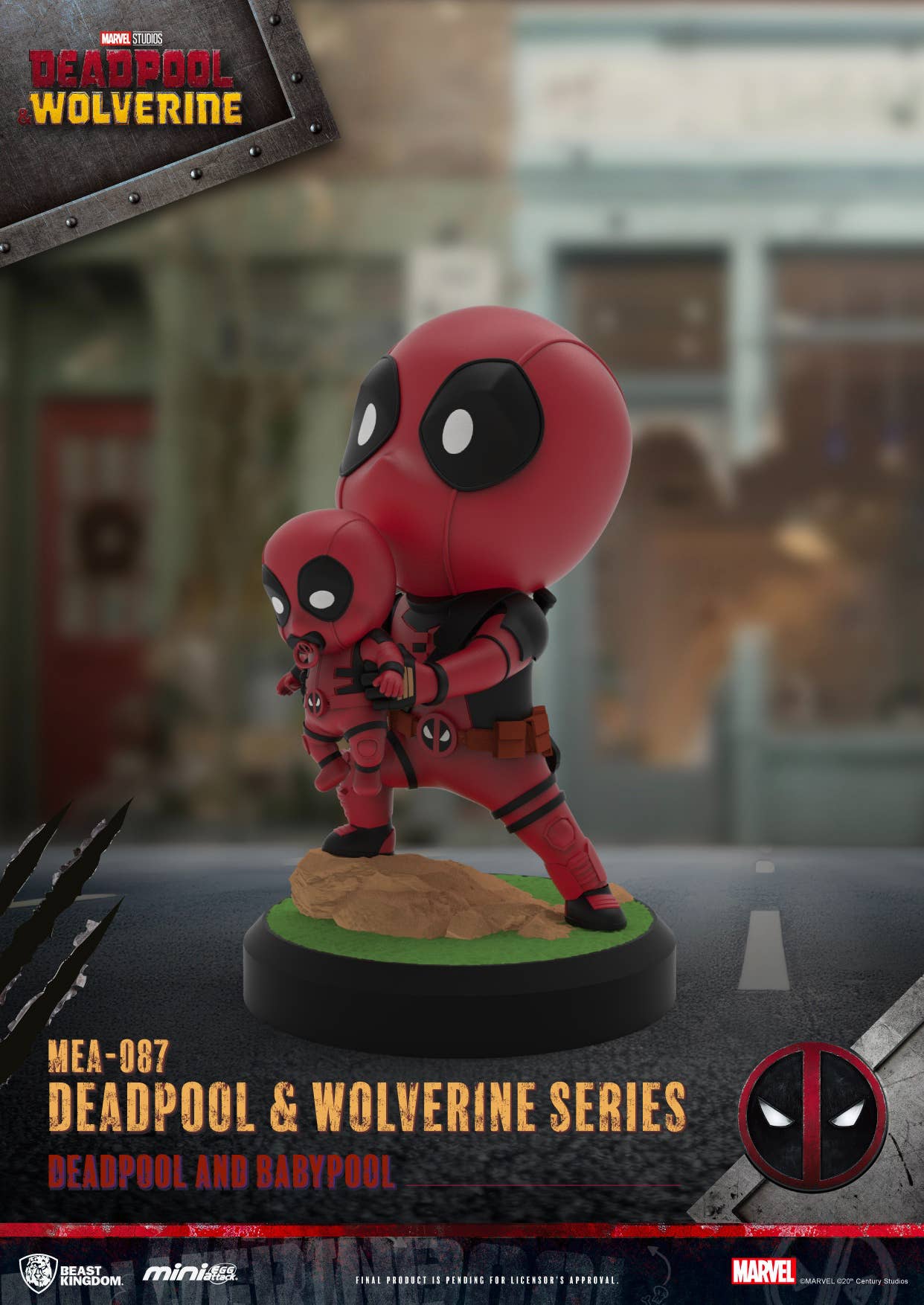 SPECIAL ORDER Beast Kingdom - MEA-087 - Deadpool & Wolverine Series - Mini Egg Attack [January 2027] [JP] [Box of 6]