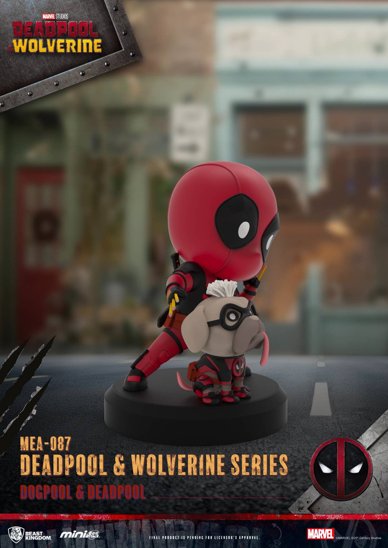SPECIAL ORDER Beast Kingdom - MEA-087 - Deadpool & Wolverine Series - Mini Egg Attack [January 2027] [JP] [Box of 6]
