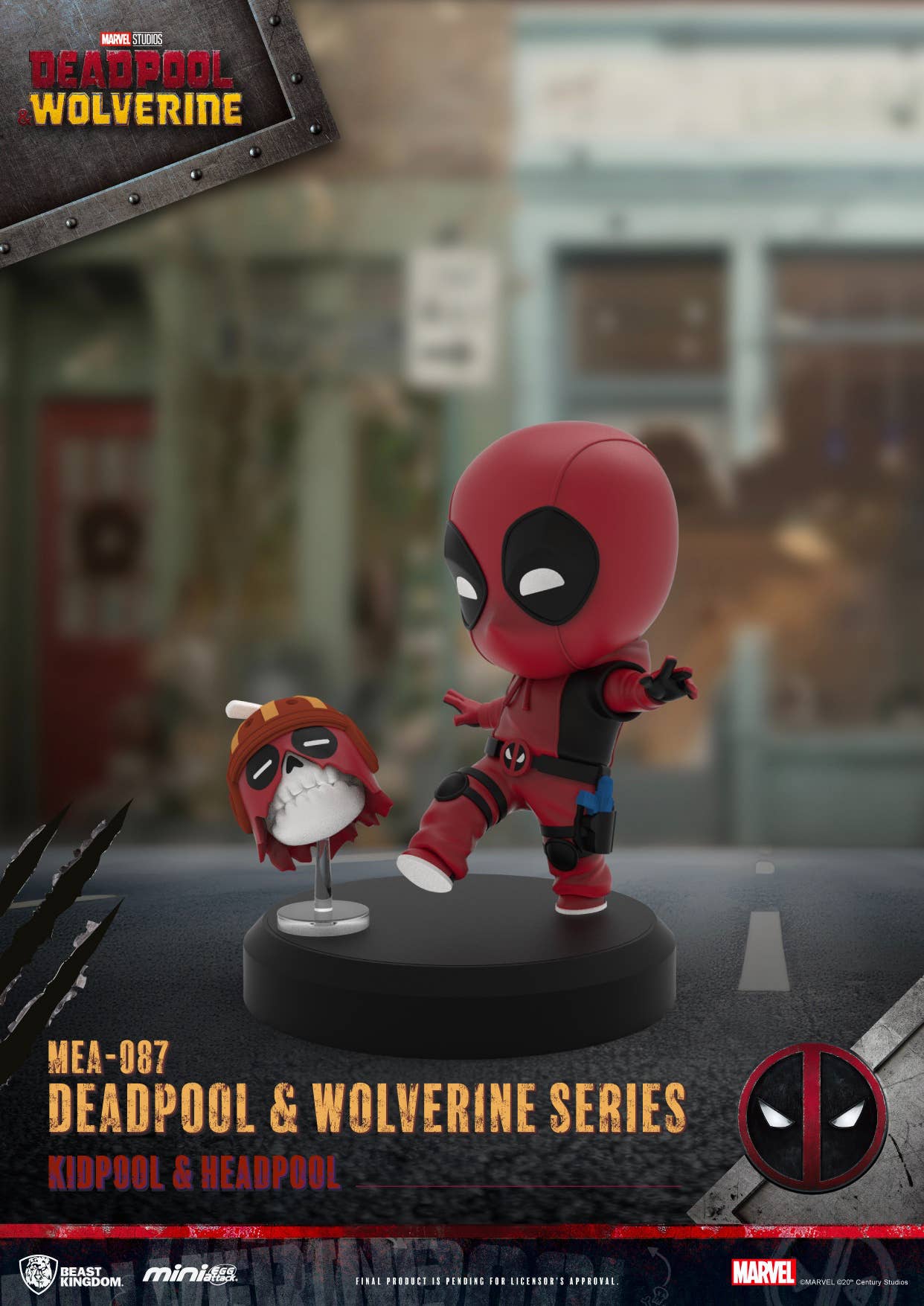 SPECIAL ORDER Beast Kingdom - MEA-087 - Deadpool & Wolverine Series - Mini Egg Attack [January 2027] [JP] [Box of 6]