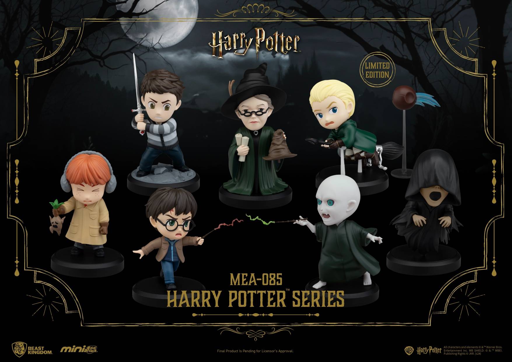 SPECIAL ORDER Beast Kingdom - MEA-085 - Harry Potter Series Blind Box Set [JP] [Box of 6]