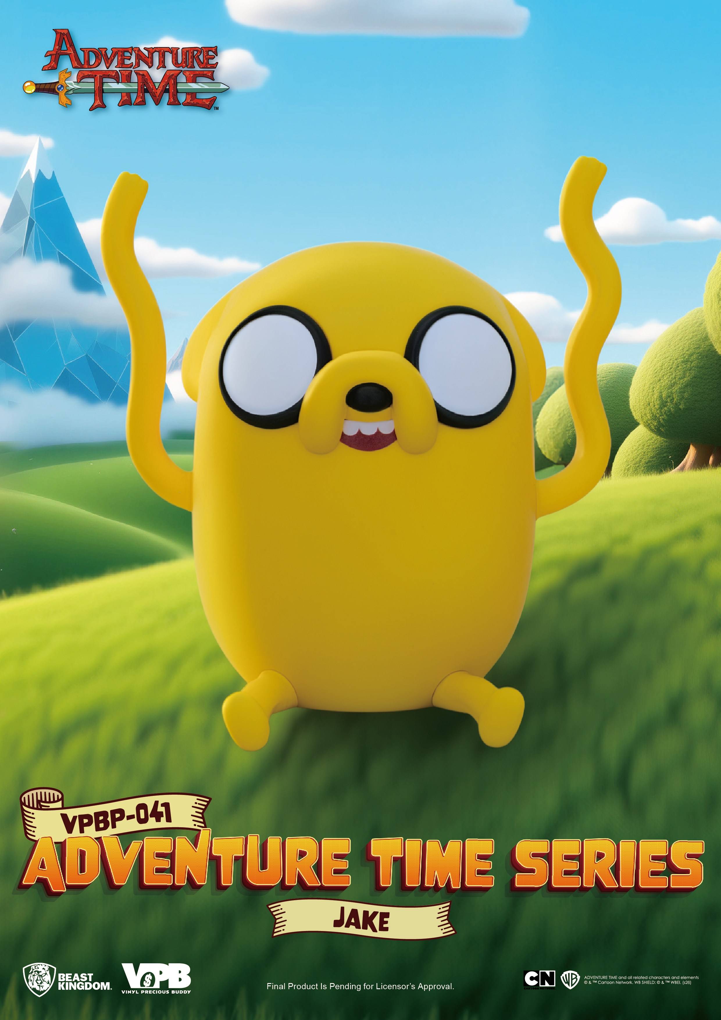 SPECIAL ORDER Beast Kingdom - VPBP-041 - Adventure Time Series Palm Size Vinyl Functional Figure - Jake [JP]
