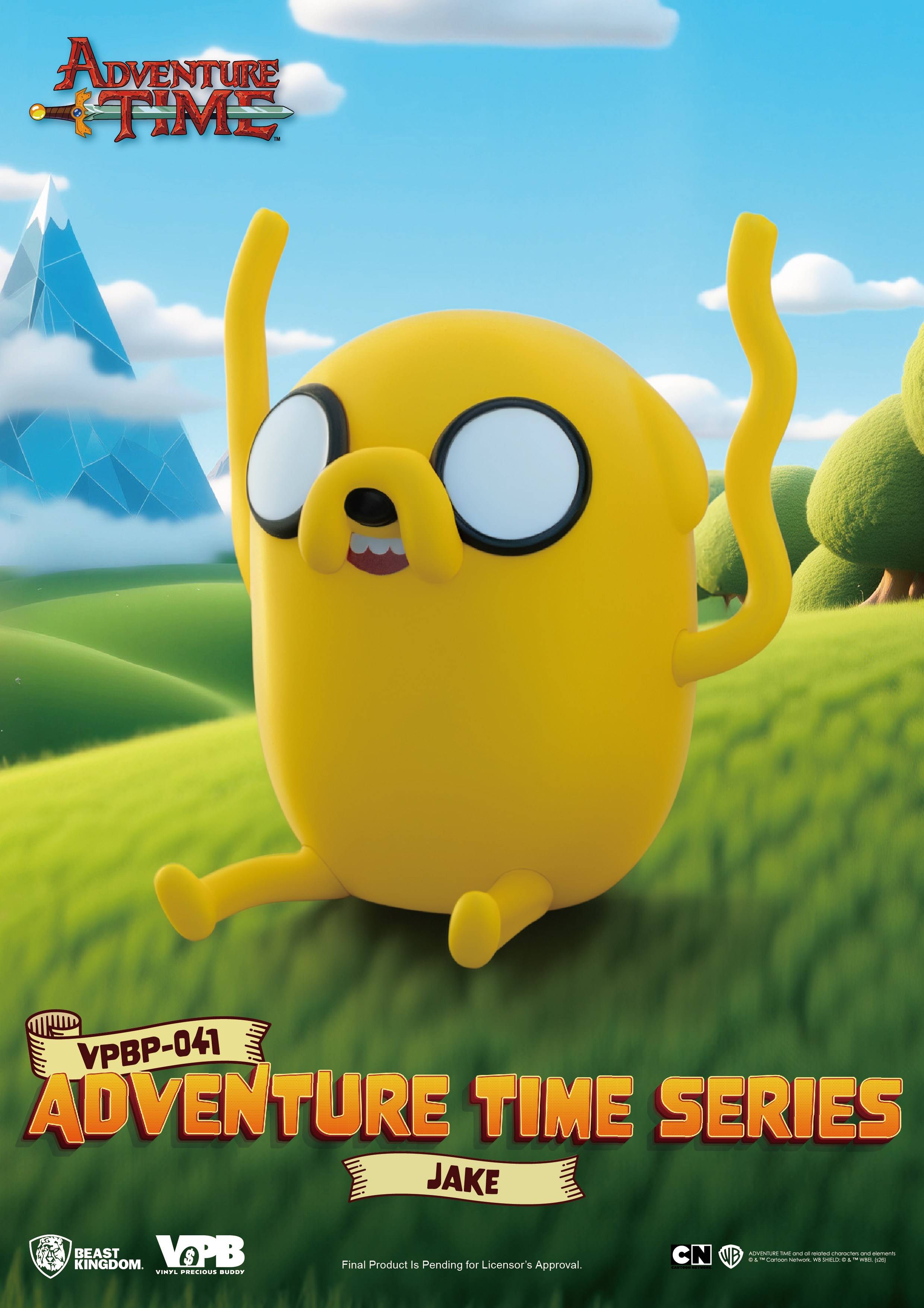 SPECIAL ORDER Beast Kingdom - VPBP-041 - Adventure Time Series Palm Size Vinyl Functional Figure - Jake [JP]