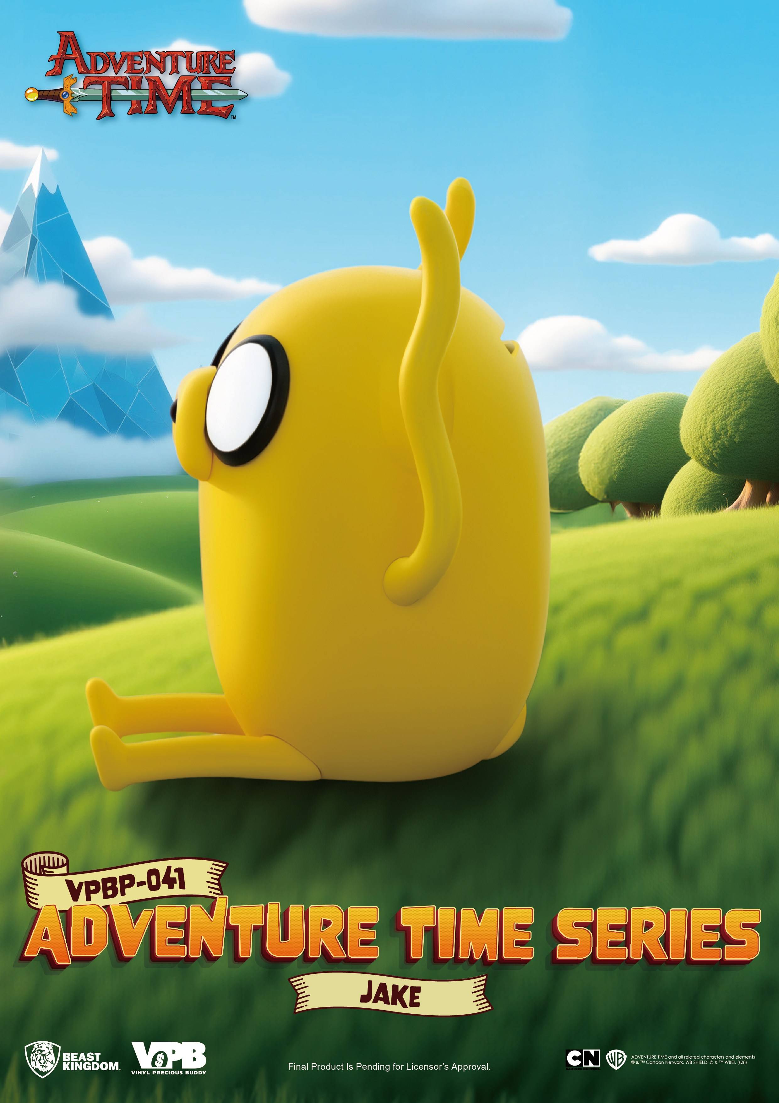 SPECIAL ORDER Beast Kingdom - VPBP-041 - Adventure Time Series Palm Size Vinyl Functional Figure - Jake [JP]