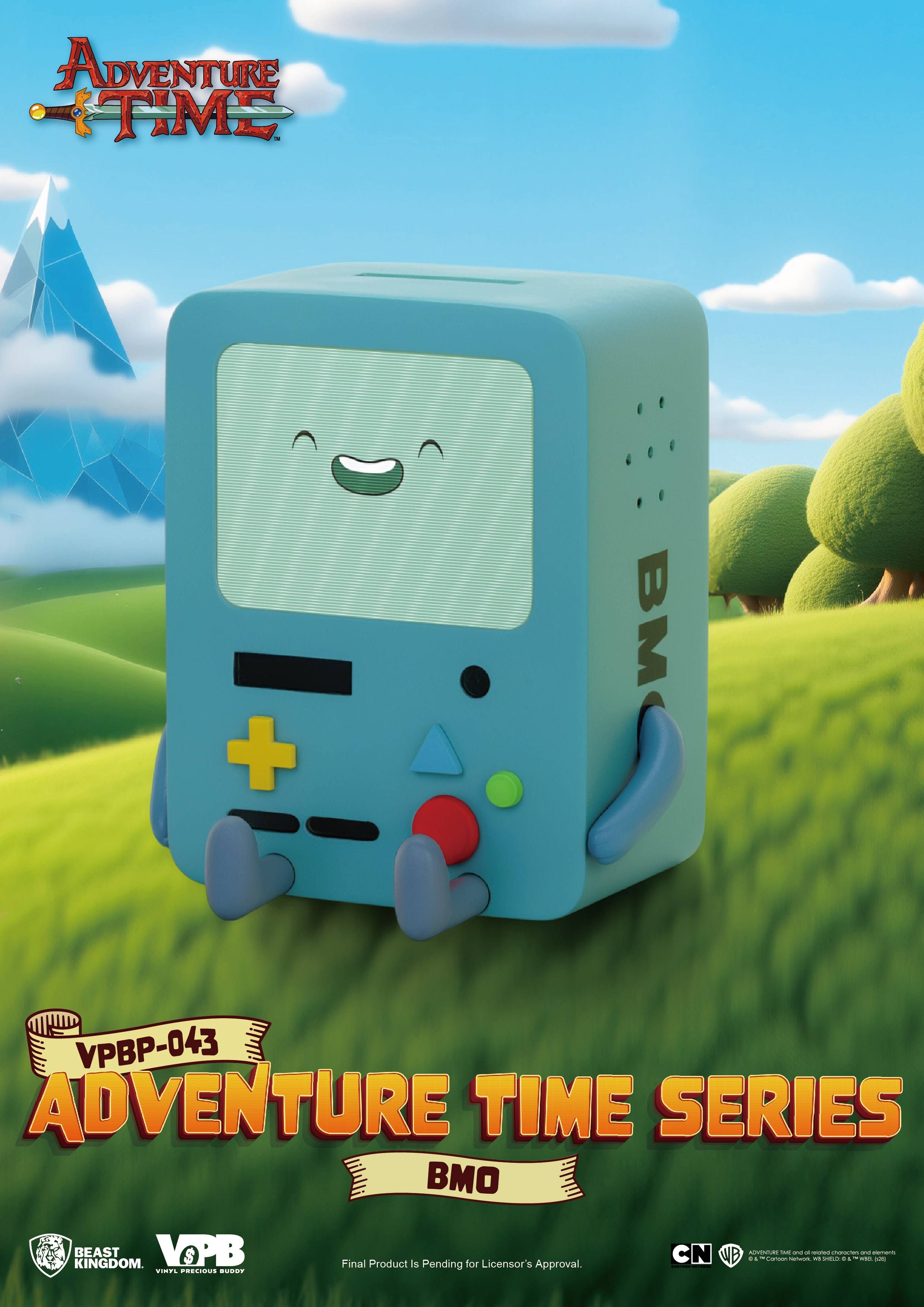 SPECIAL ORDER Beast Kingdom - VPBP-043 - Adventure Time Series Palm Size Vinyl Functional Figure - BMO [JP]
