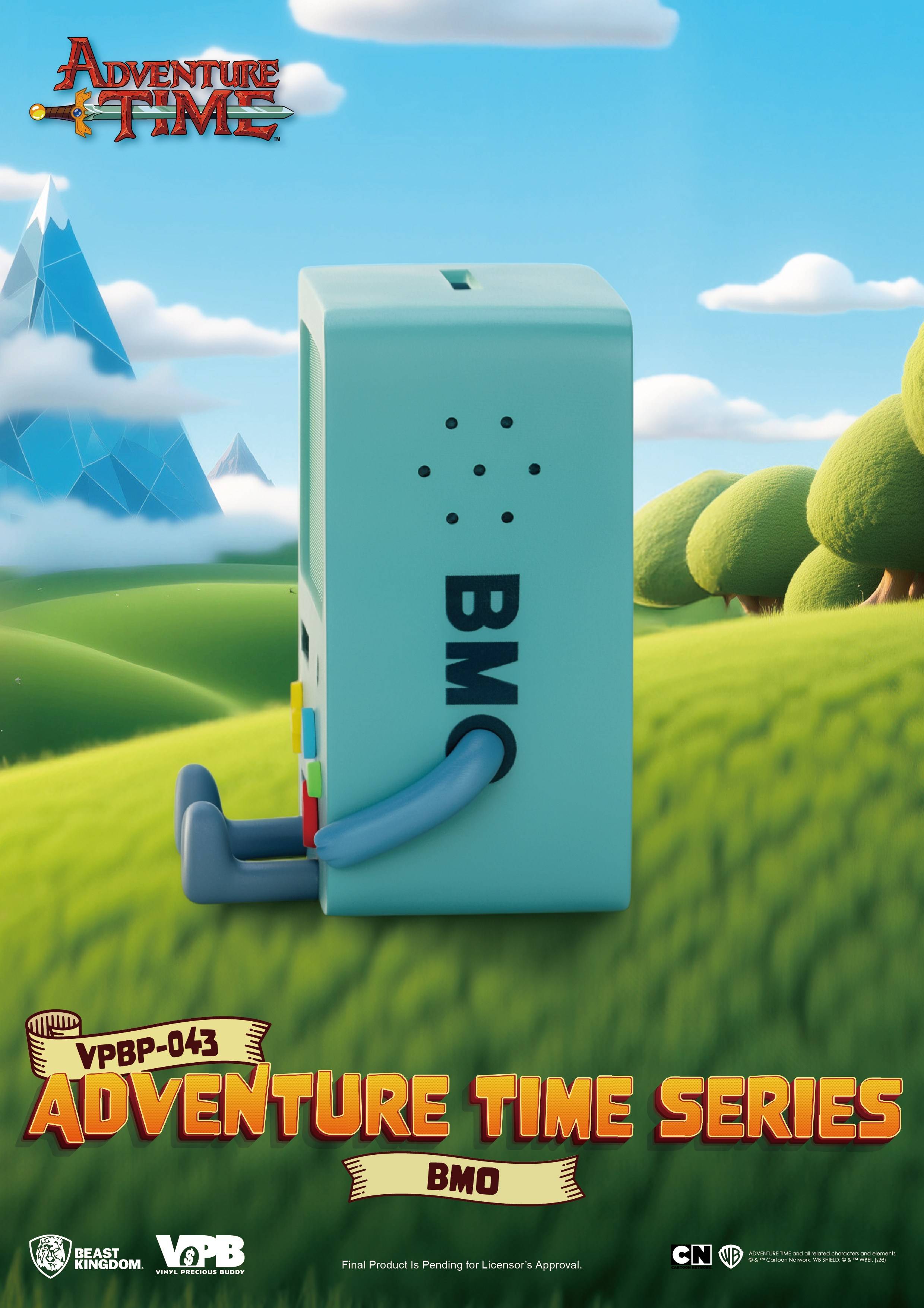 SPECIAL ORDER Beast Kingdom - VPBP-043 - Adventure Time Series Palm Size Vinyl Functional Figure - BMO [JP]