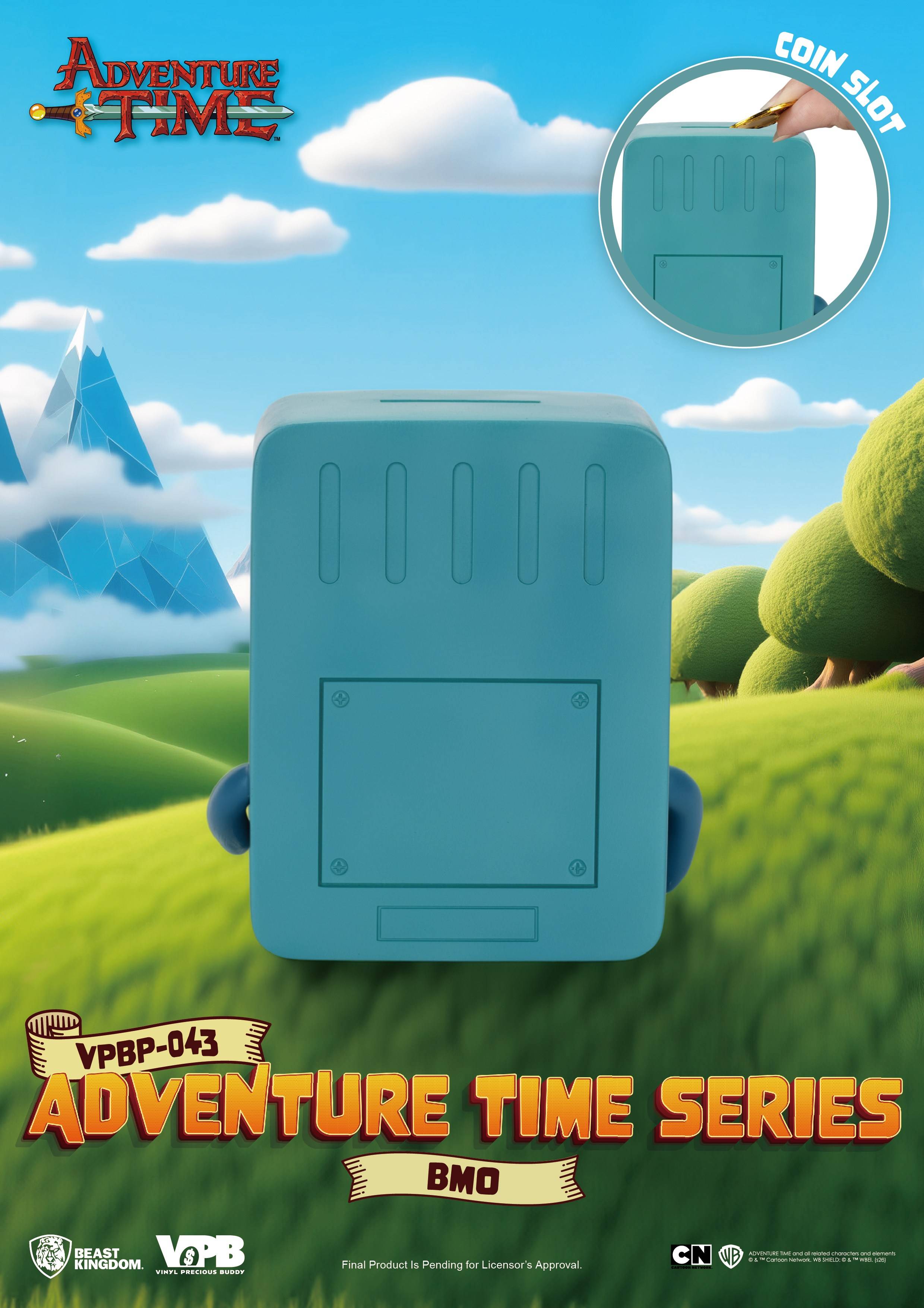 SPECIAL ORDER Beast Kingdom - VPBP-043 - Adventure Time Series Palm Size Vinyl Functional Figure - BMO [JP]