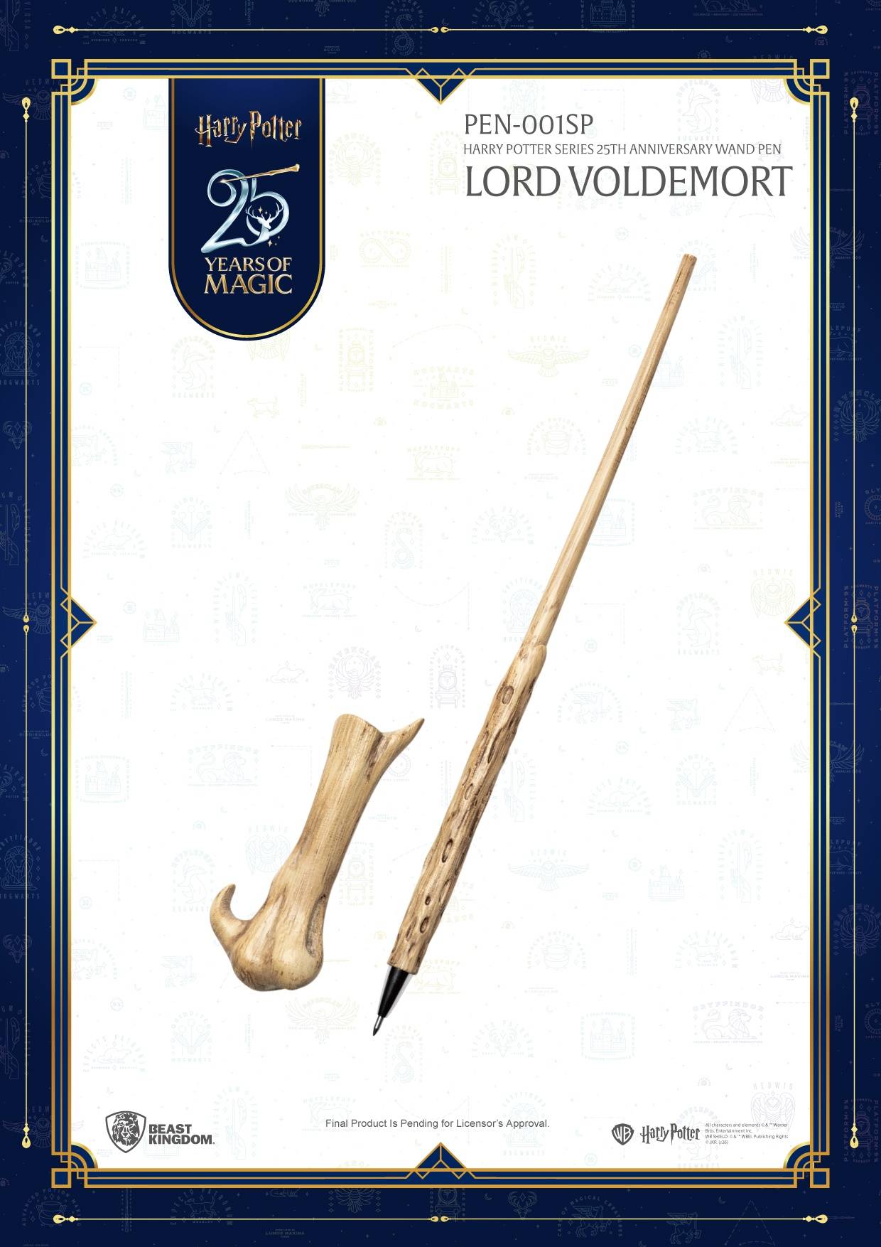 SPECIAL ORDER Beast Kingdom - PEN-001SP - Harry Potter 25th Anniversary Wand Pen [JP] [Box of 6]
