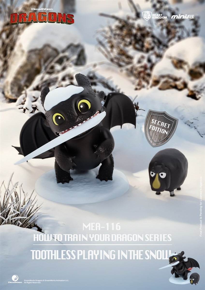 SPECIAL ORDER Beast Kingdom - MEA-116 - How to Train Your Dragon - Mini Egg Attack [JP] [Box of 6]