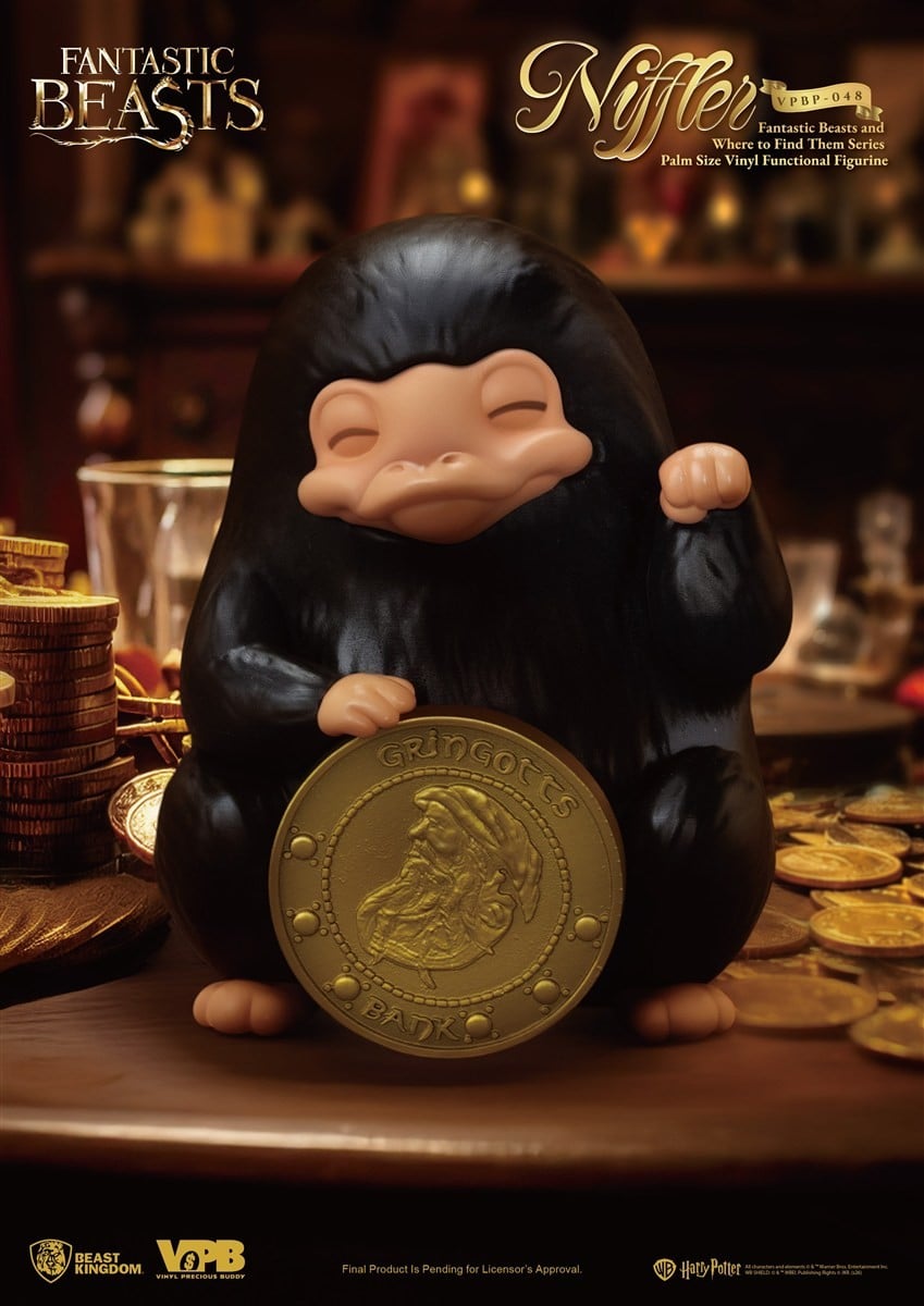 SPECIAL ORDER Beast Kingdom - VPBP-048 - Fantastic Beasts and Where to Find Them Series Palm Size Vinyl Functional Figure - Niffler [JP]