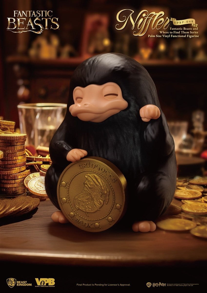 SPECIAL ORDER Beast Kingdom - VPBP-048 - Fantastic Beasts and Where to Find Them Series Palm Size Vinyl Functional Figure - Niffler [JP]