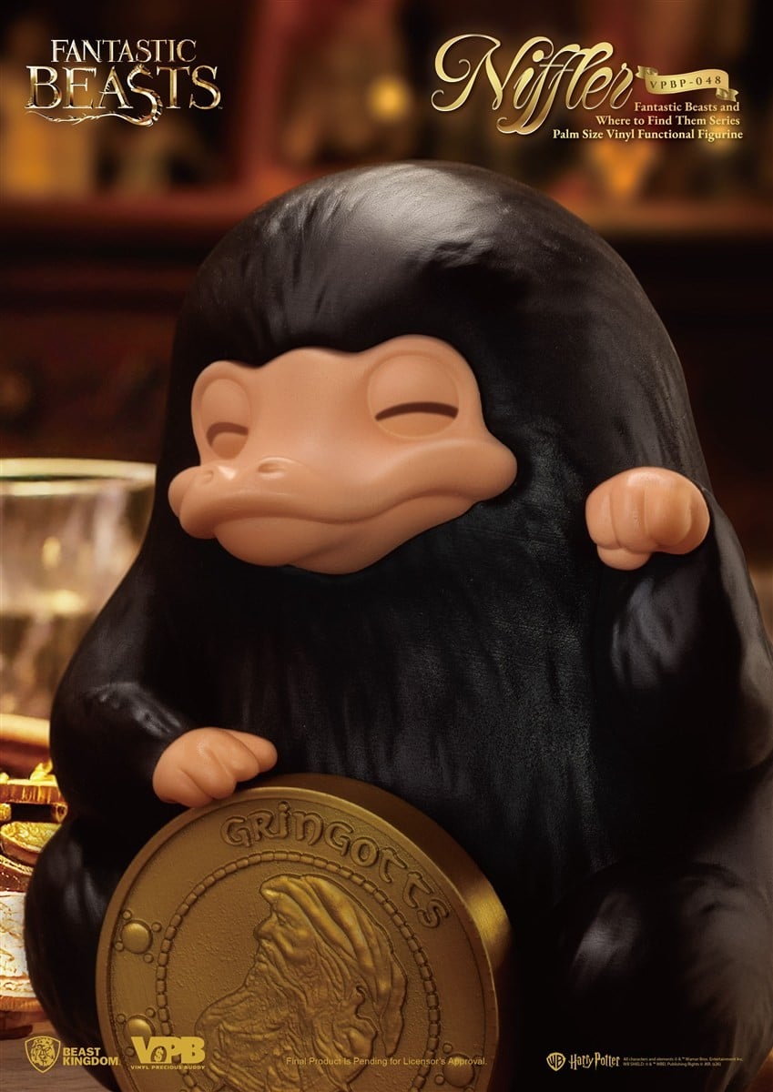 SPECIAL ORDER Beast Kingdom - VPBP-048 - Fantastic Beasts and Where to Find Them Series Palm Size Vinyl Functional Figure - Niffler [JP]