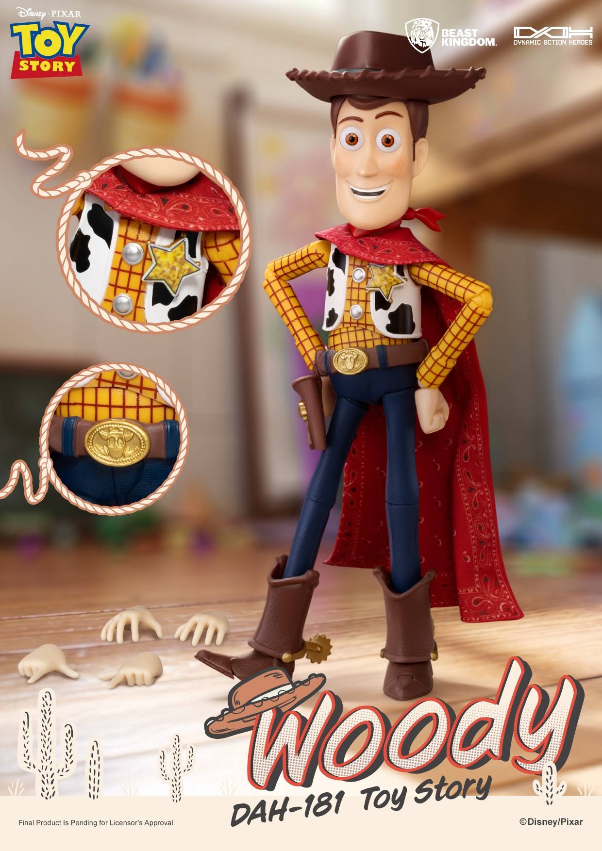 SPECIAL ORDER Beast Kingdom - DAH-181 - Toy Story - Woody [JP]