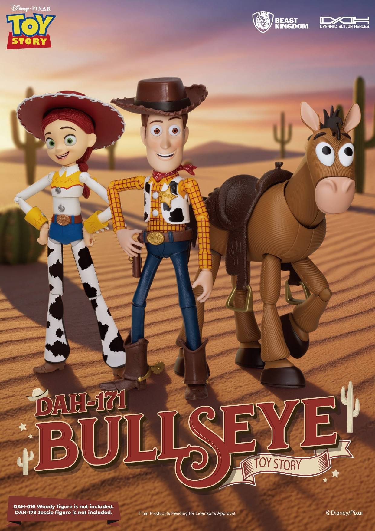 SPECIAL ORDER Beast Kingdom - DAH-171 - Toy Story - Bullseye [JP]