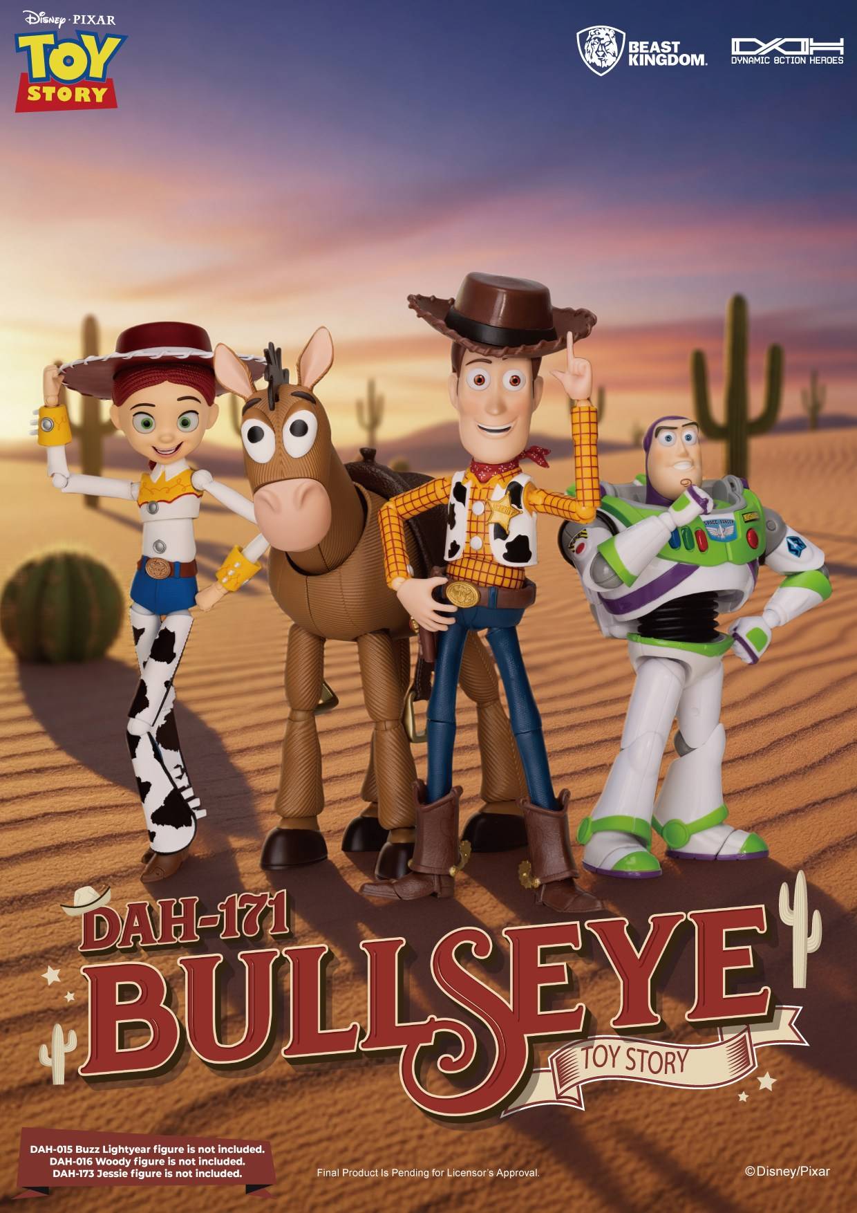 SPECIAL ORDER Beast Kingdom - DAH-171 - Toy Story - Bullseye [JP]