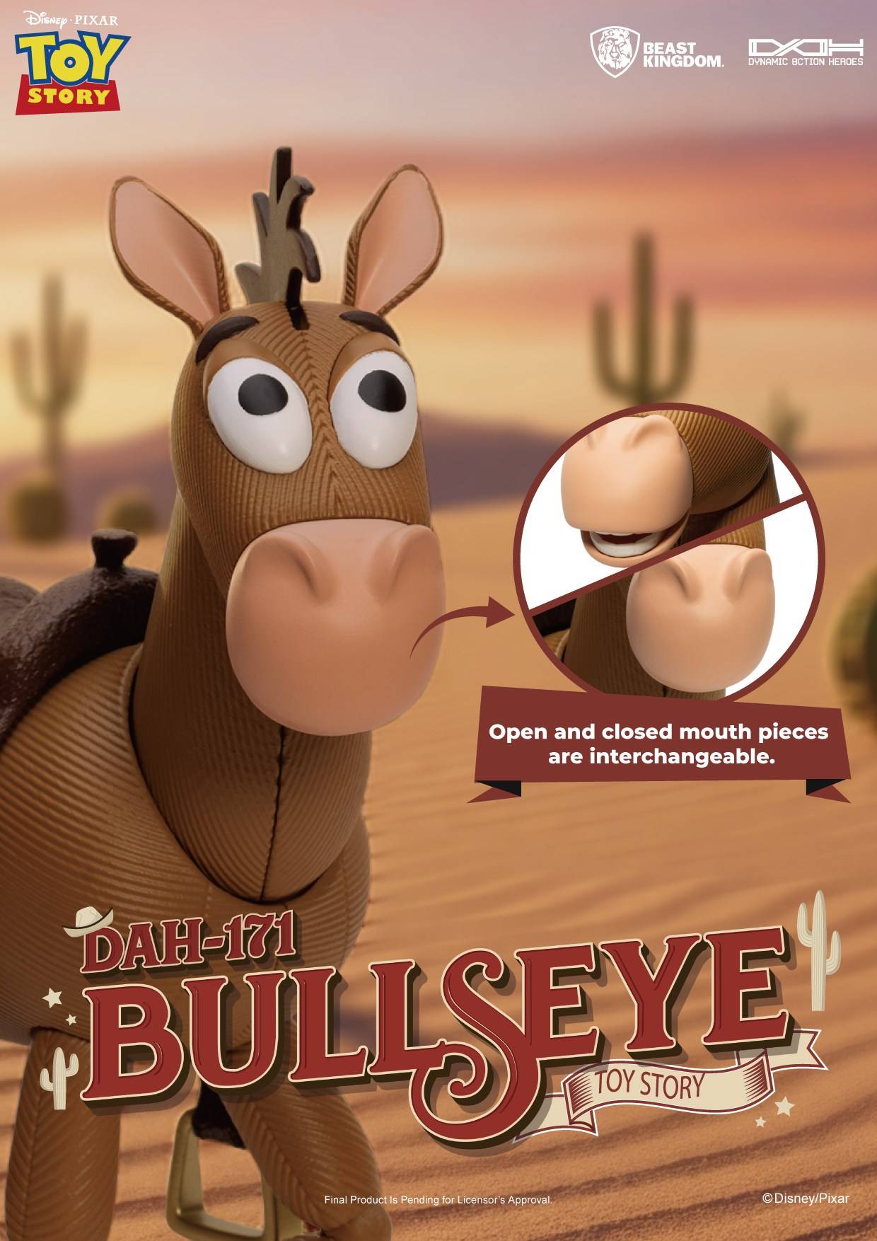 SPECIAL ORDER Beast Kingdom - DAH-171 - Toy Story - Bullseye [JP]